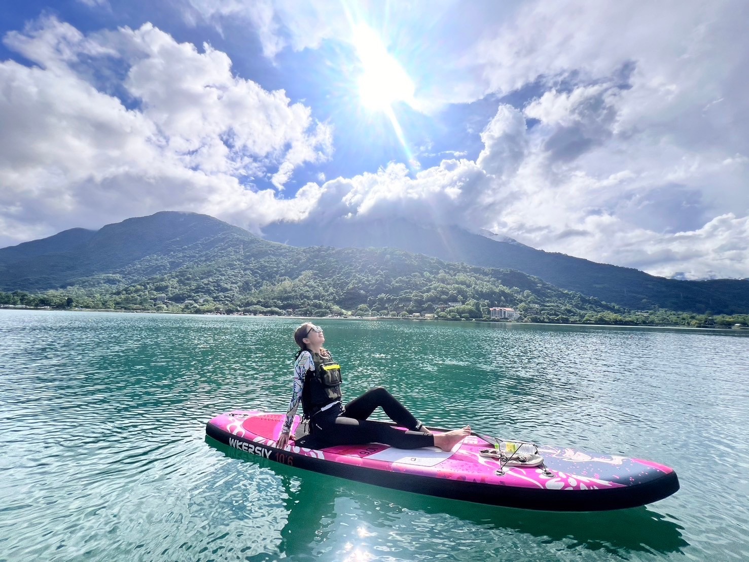 花莲: 鲤鱼潭SUP立桨体验
