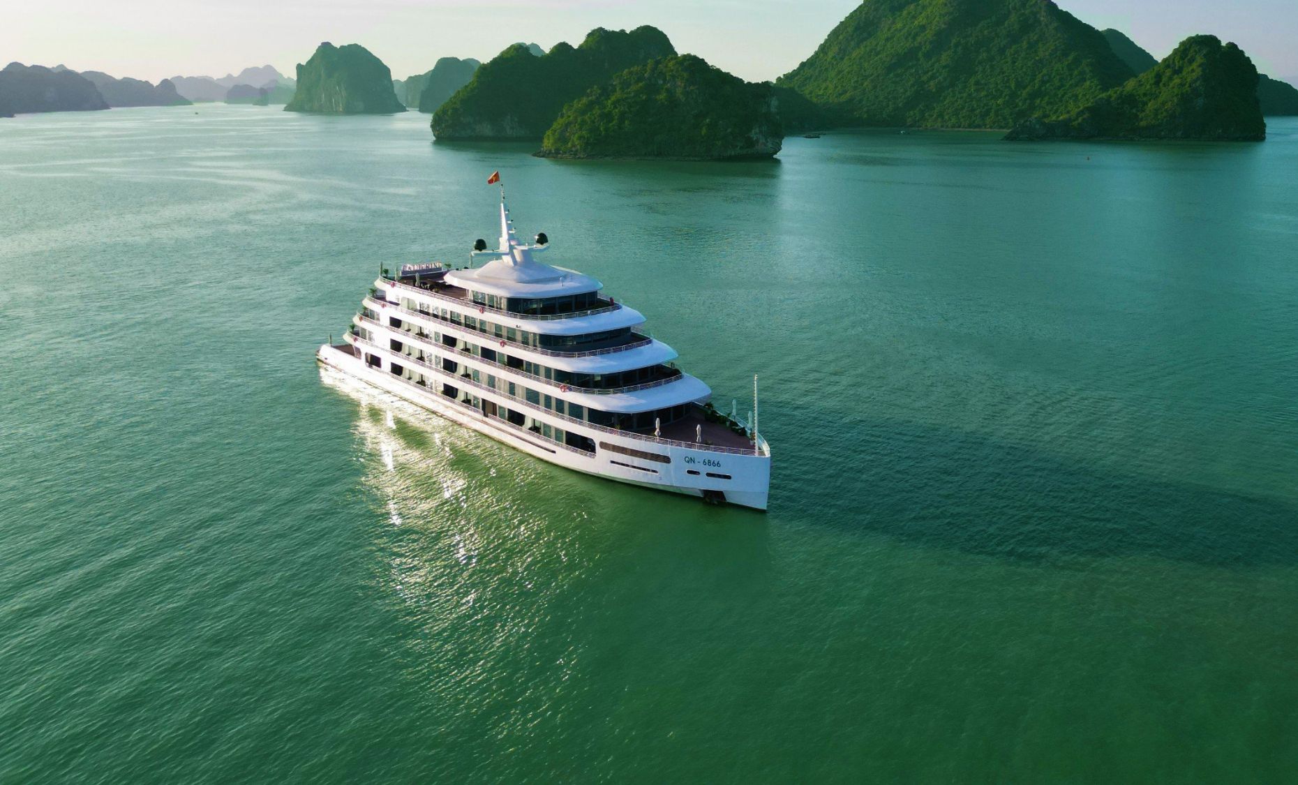 【路线2】2天1夜 下龙湾五星级游轮巡航之旅（Luxury Catherine Cruise提供）