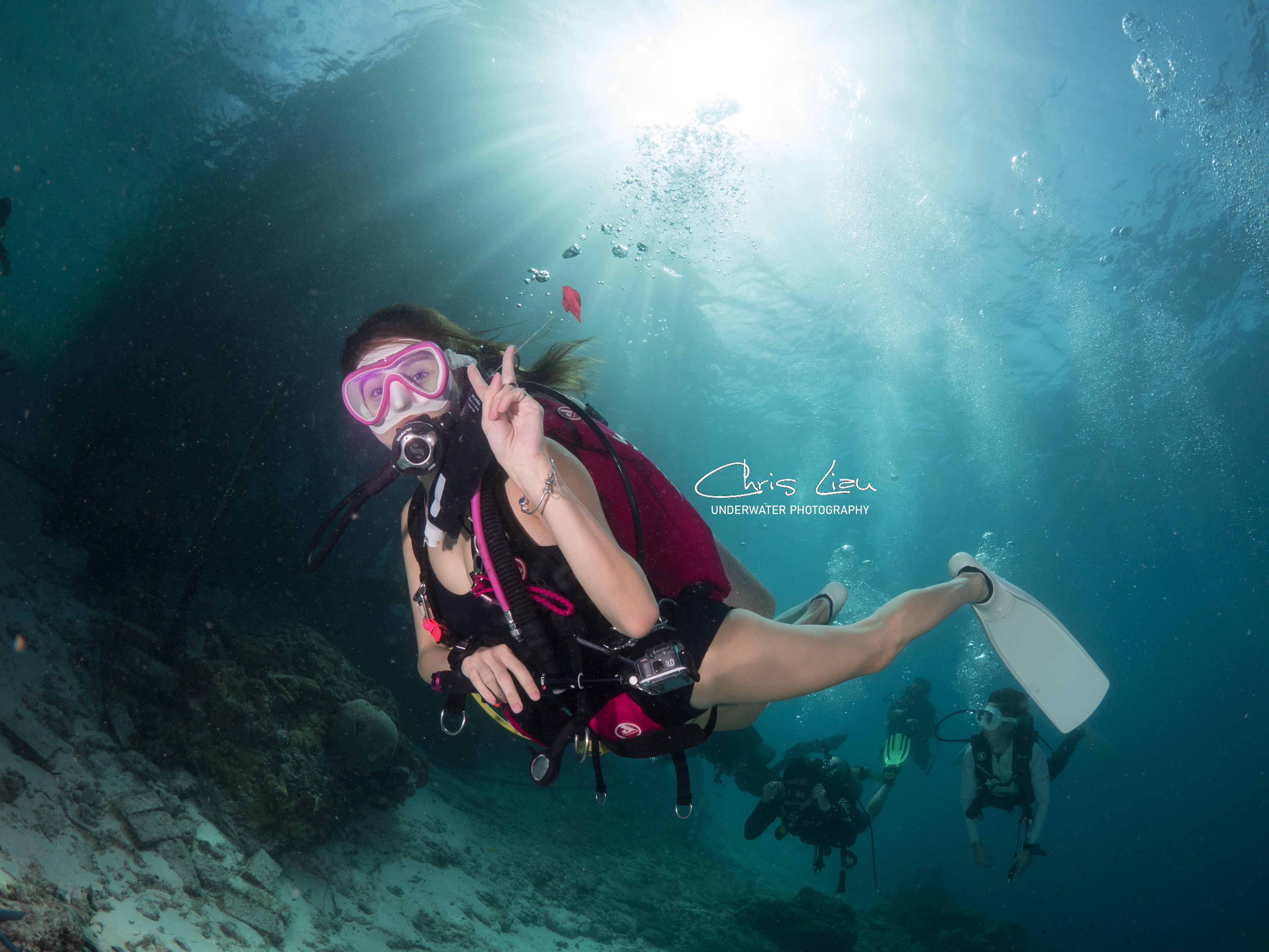 仙本那FunDive潜水一日游（PADI潜水中心）