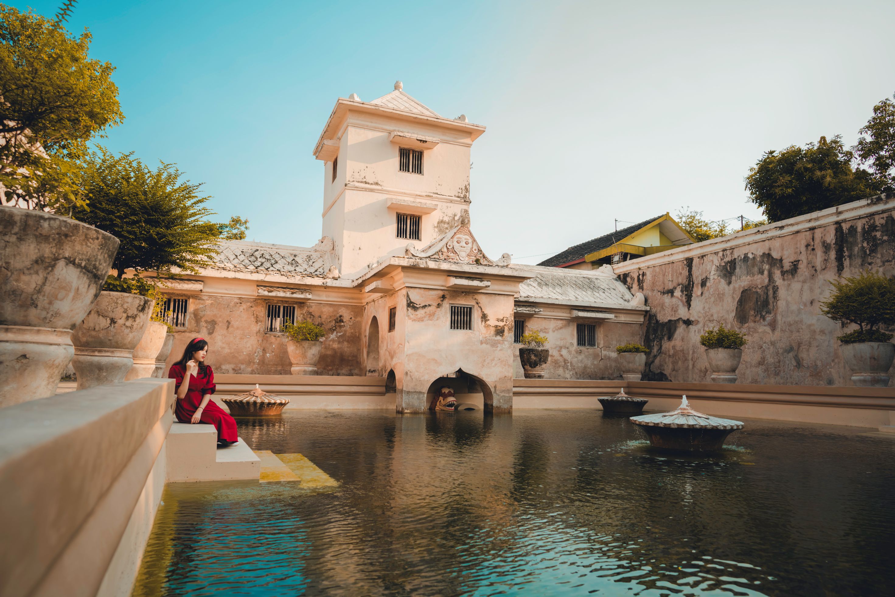 塔曼萨里 & 日惹王宫 & 日惹市区之旅