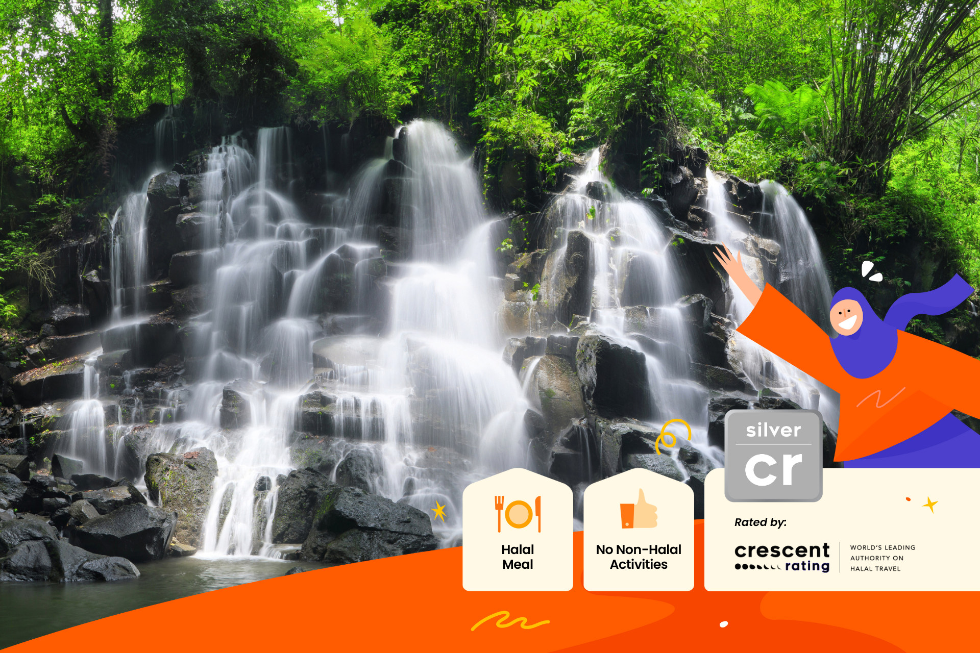 峇里岛瀑布私人一日游