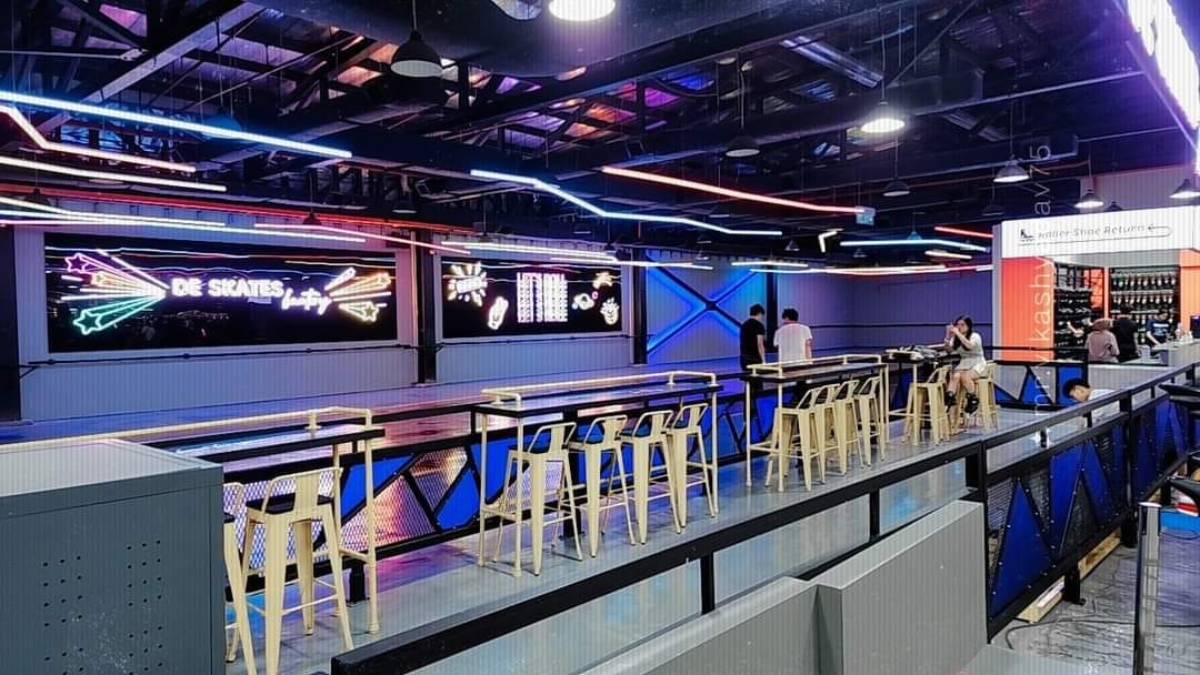 马来西亚The Mines购物中心Fun Factory轮滑体验