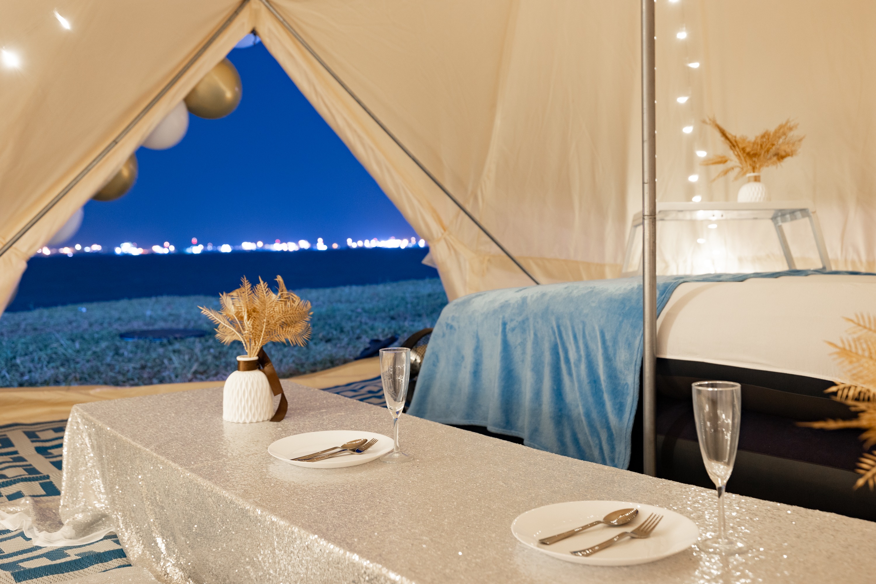 新加坡豪华露营体验（带空调）