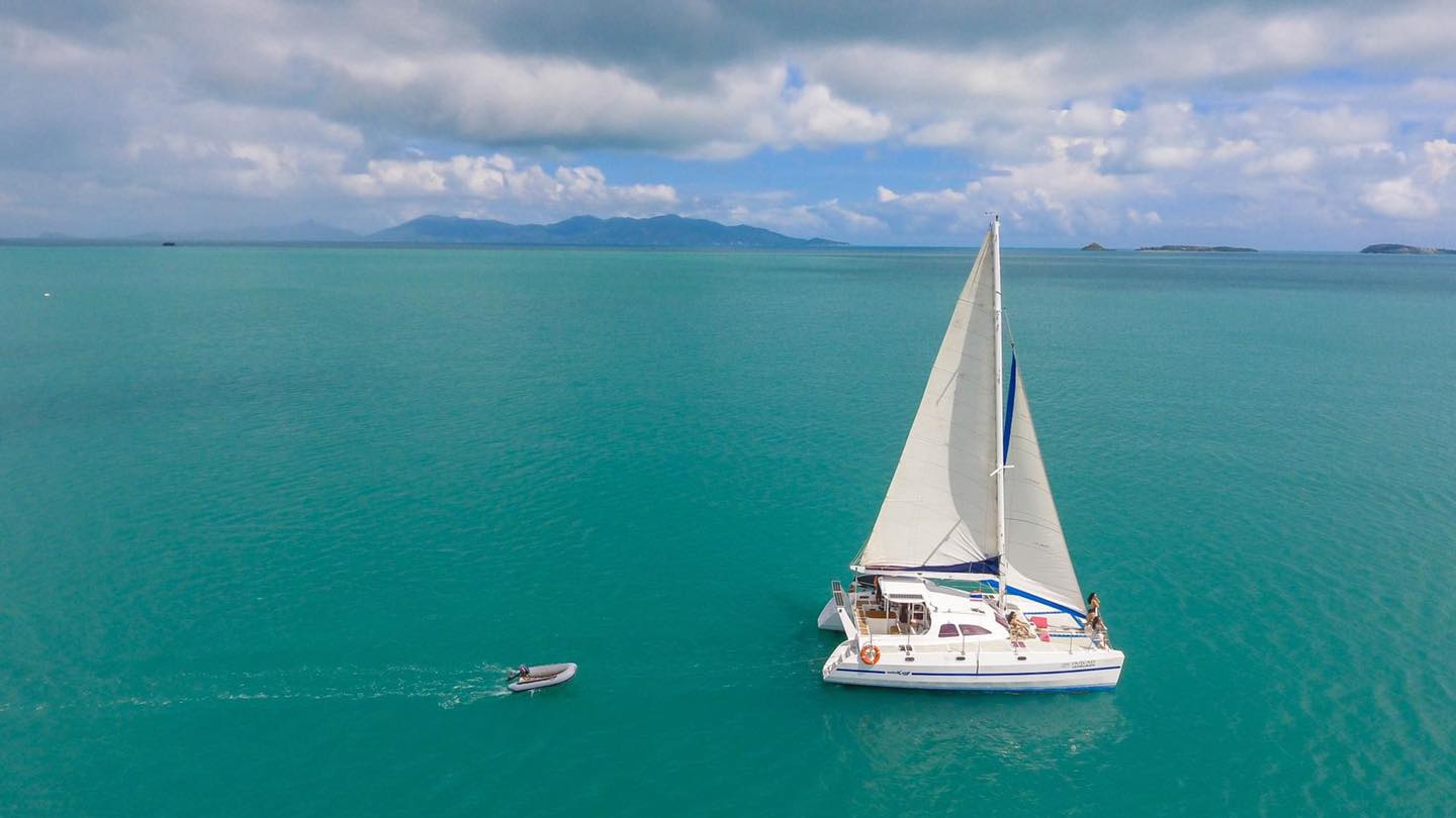 Vicky号私人双体帆船体验（苏梅岛出发）