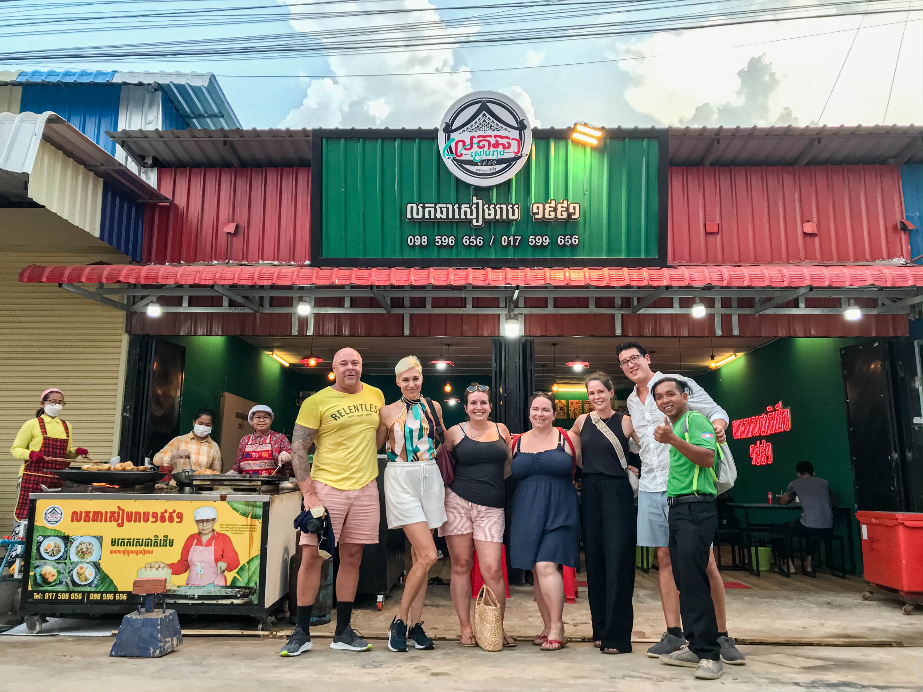 暹粒晚间美食之旅（包括10款当地美食品尝）