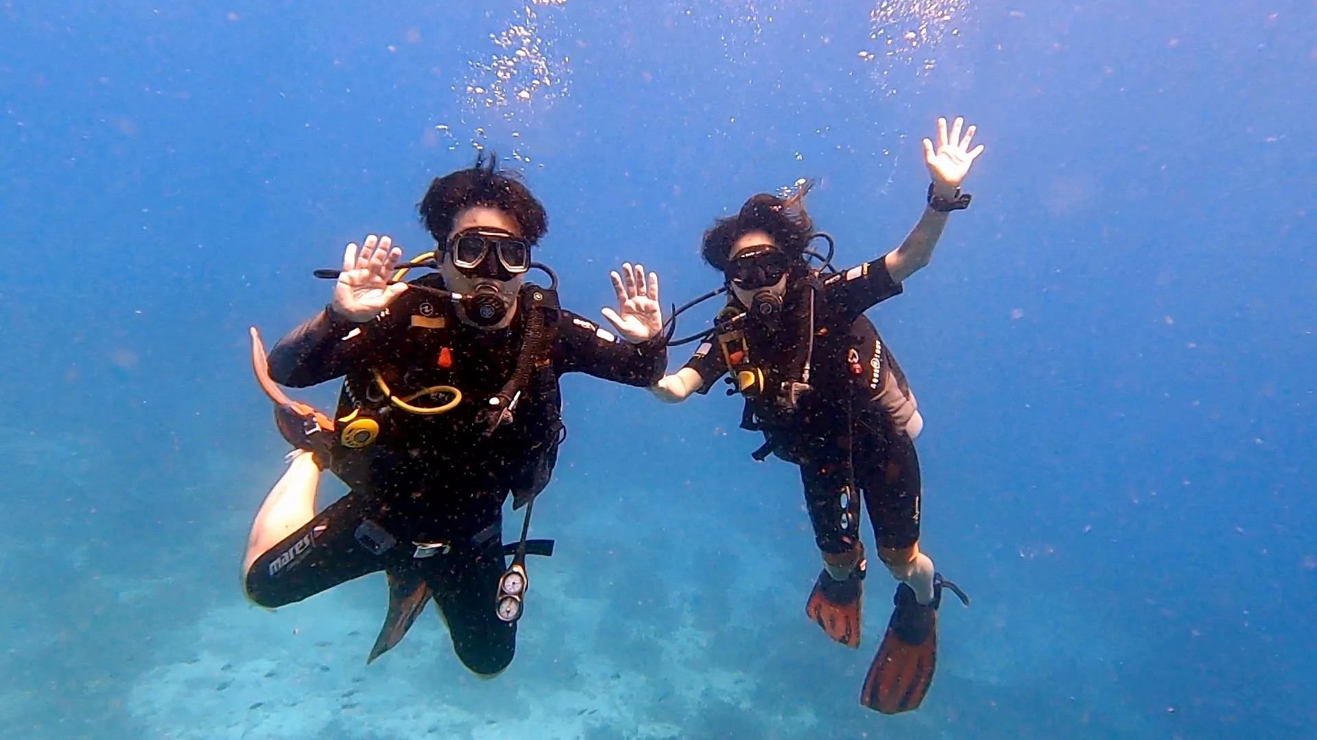 薄荷岛首次水肺潜水认证体验（PADI五星级潜水中心）
