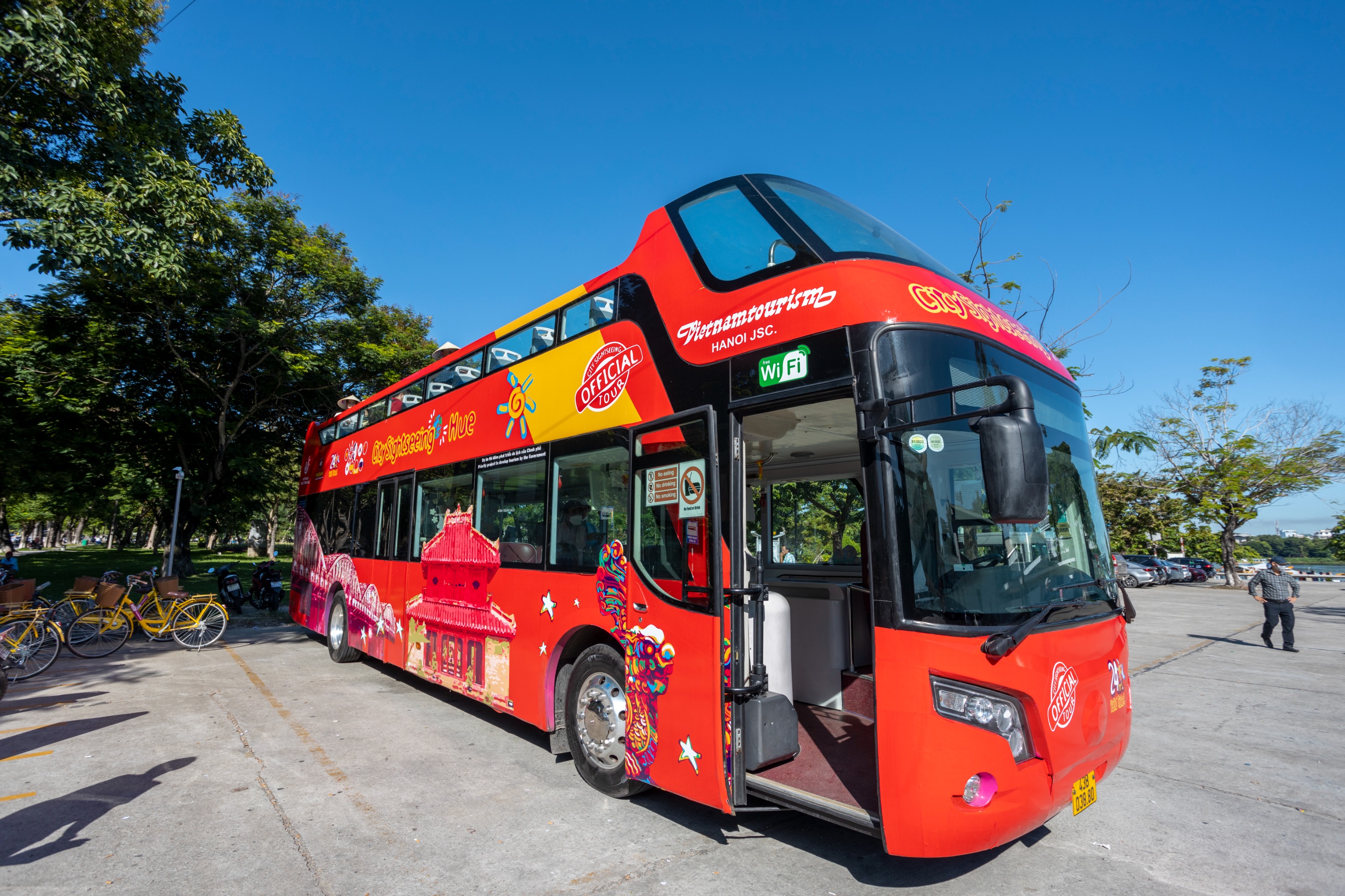 顺化双层观光巴士票