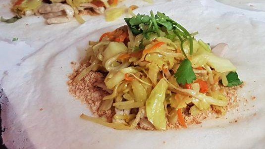 #043 摊位｜秋云润饼：润饼2份