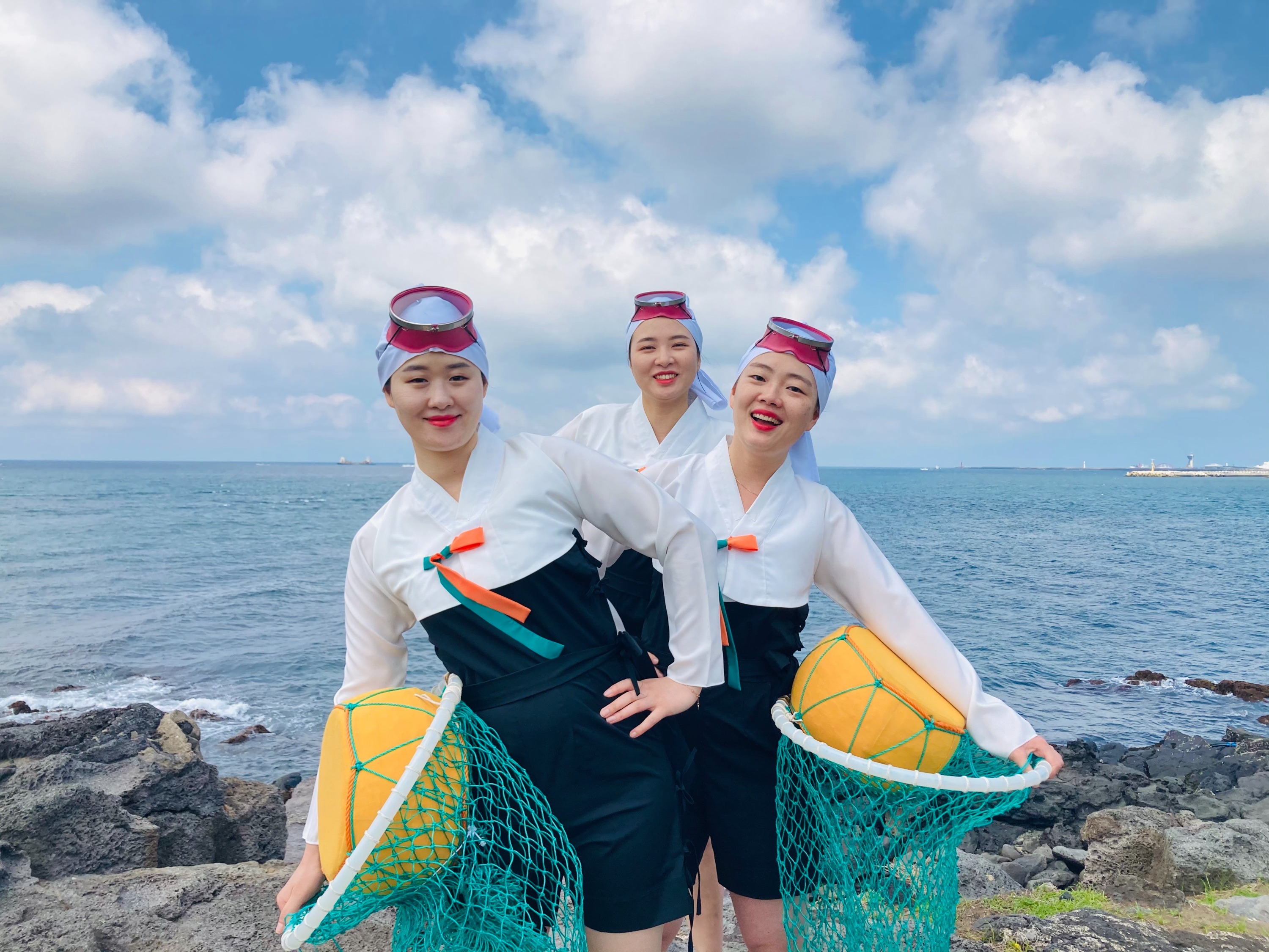 济州岛海女服饰私人摄影