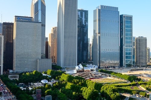 芝加哥摩天大楼徒步之旅