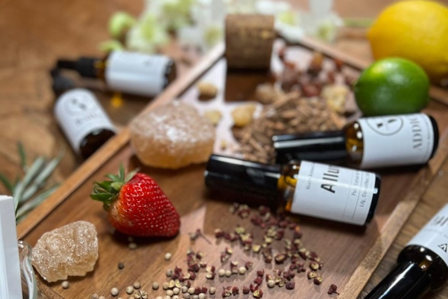 精油制作体验（Vcube Scenting提供）