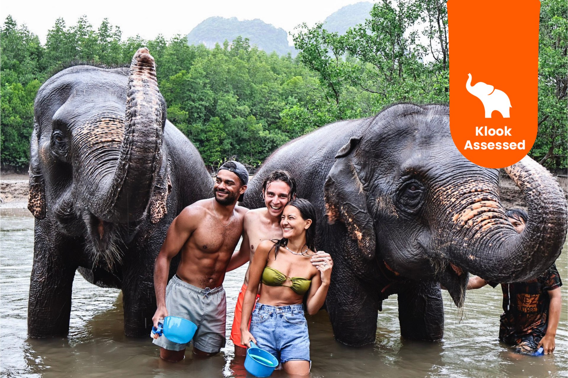 甲米大象保护区（Krabi Elephant Shelter）体验