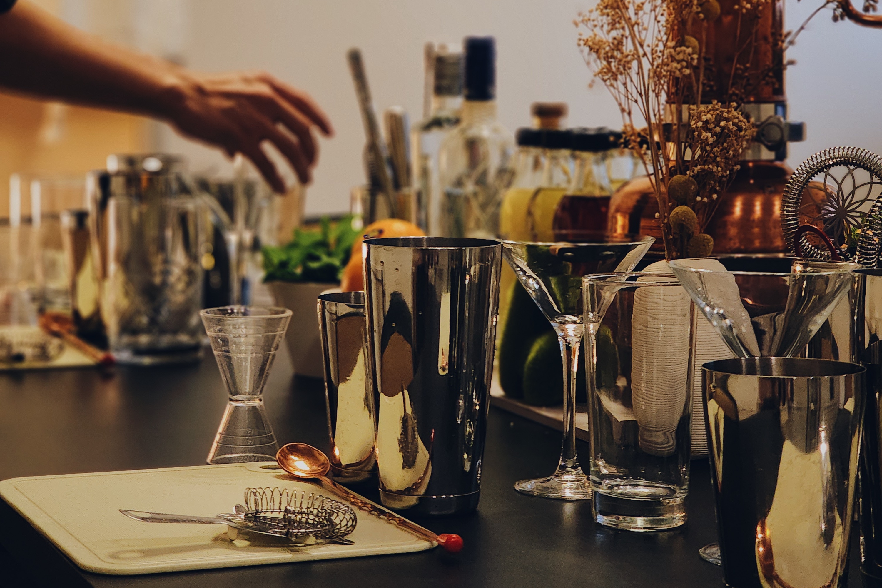 新加坡鸡尾酒调制体验