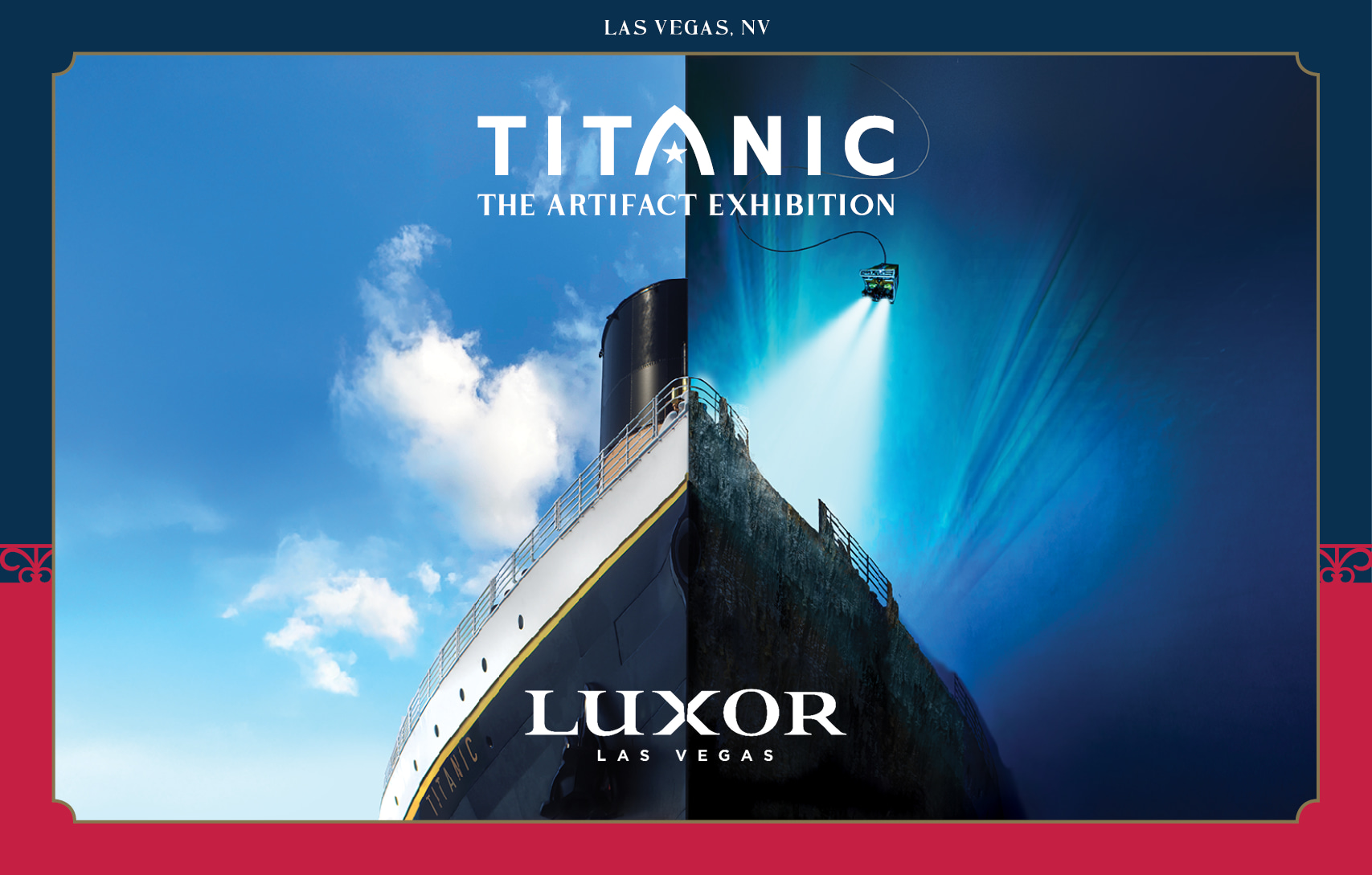 泰坦尼克号：神器展门票 - 拉斯维加斯