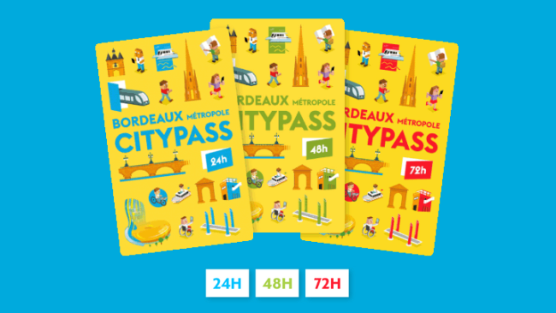 波尔多城市通票（48 / 72小时）