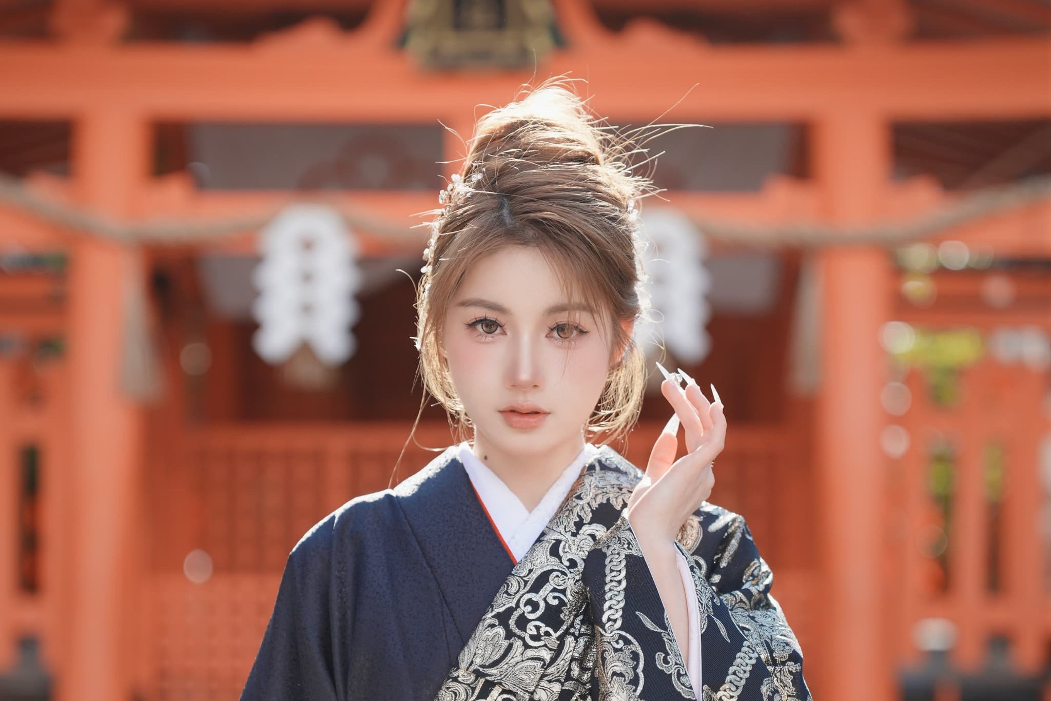 和服租赁体验（京都爱和服伏见稲荷店）