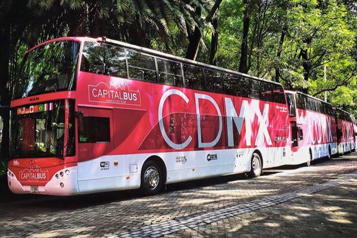 墨西哥市区随上随下巴士之旅