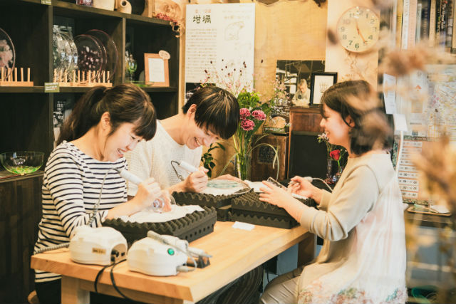 东京原创玻璃制品体验