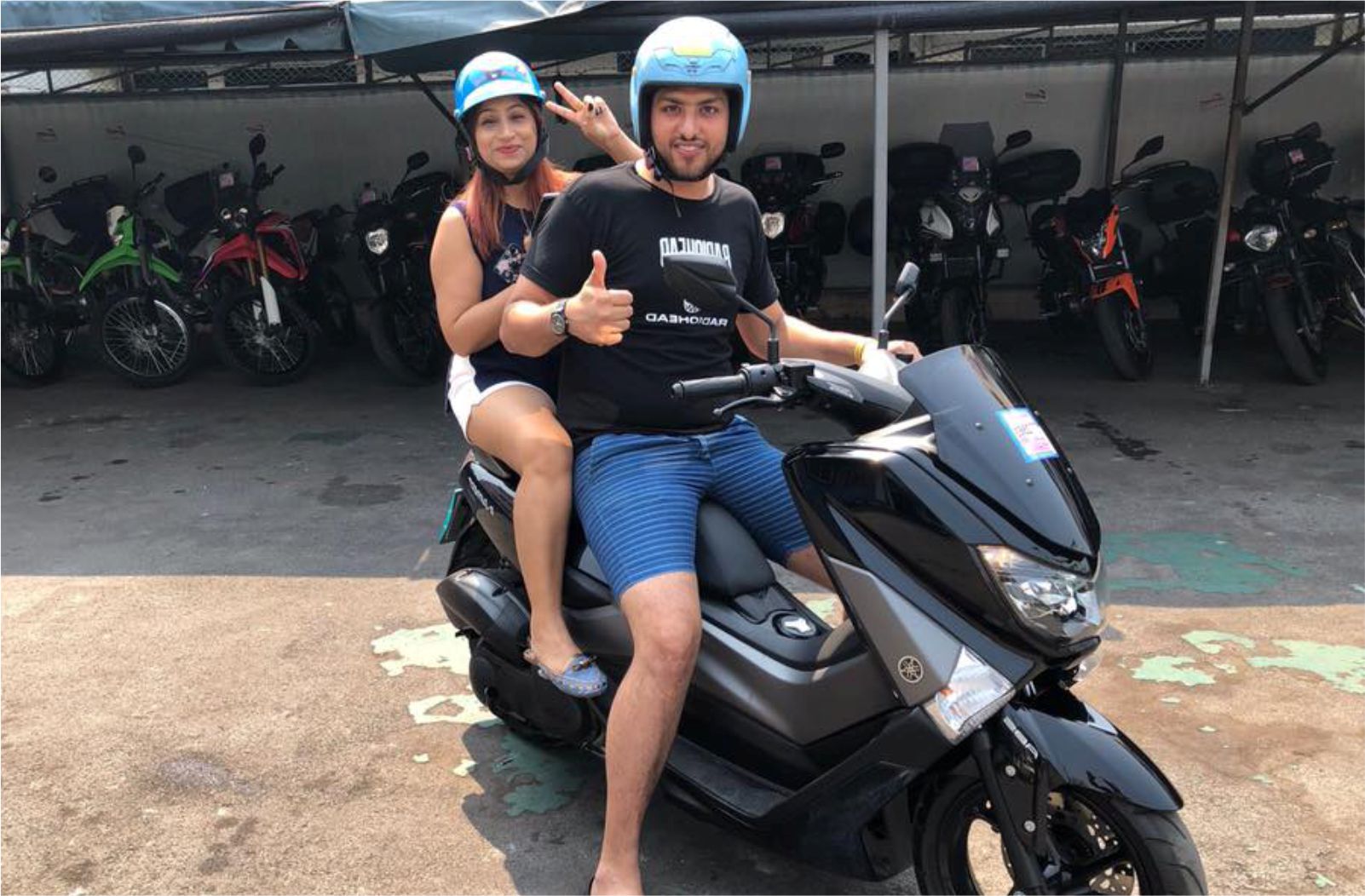 日惹私人摩托车租赁（含司机 / 不含司机）