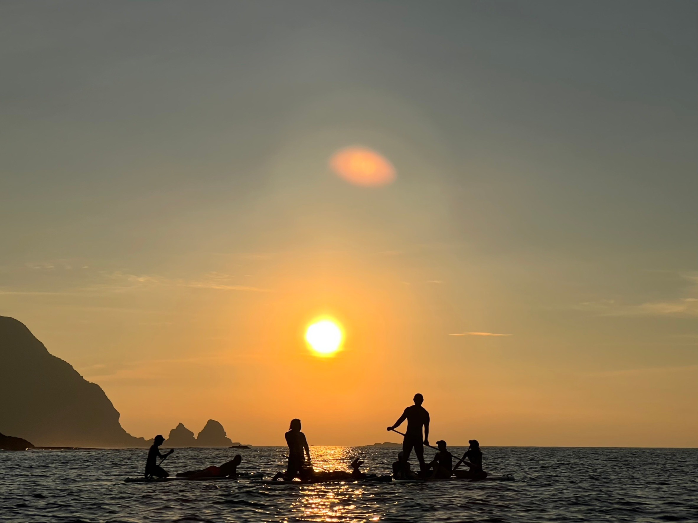 台东: 兰屿路易SUP立奖体验 / 下午场 / 夕阳场 (海上拍摄)