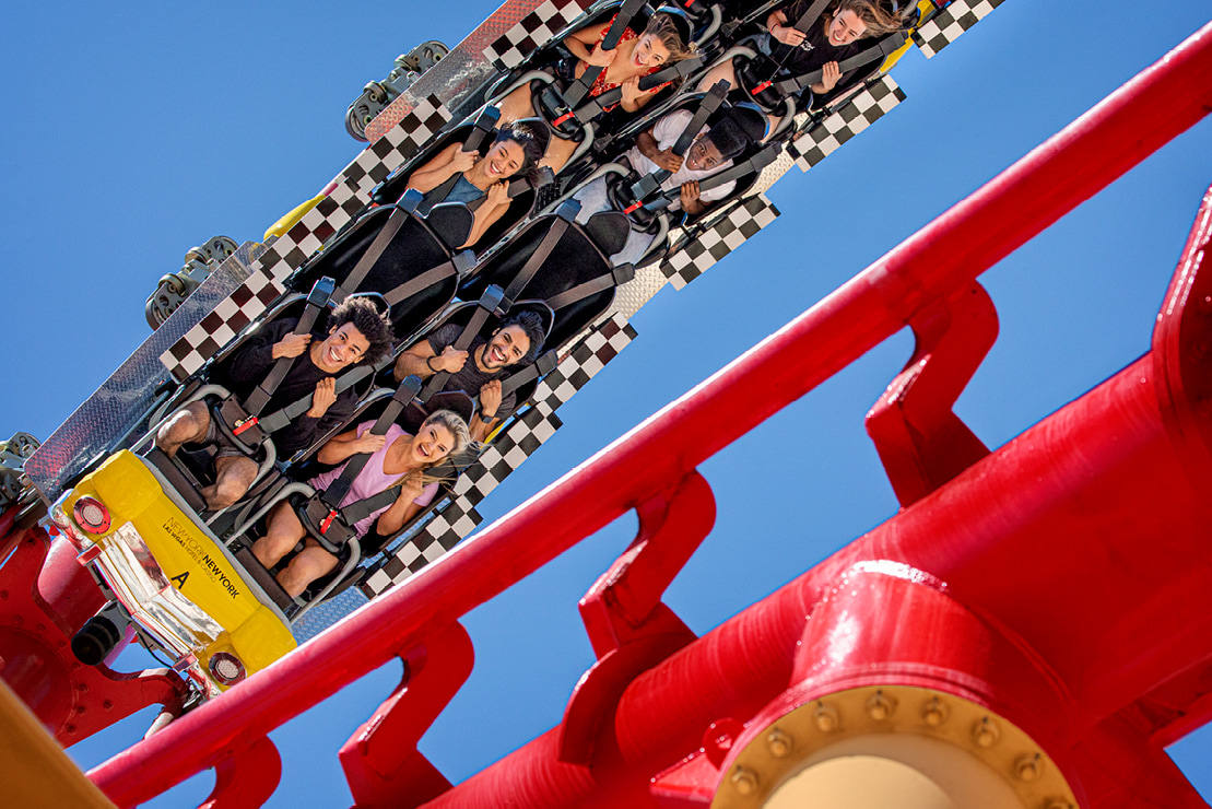 拉斯维加斯 The Big Apple Coaster 云霄飞车门票