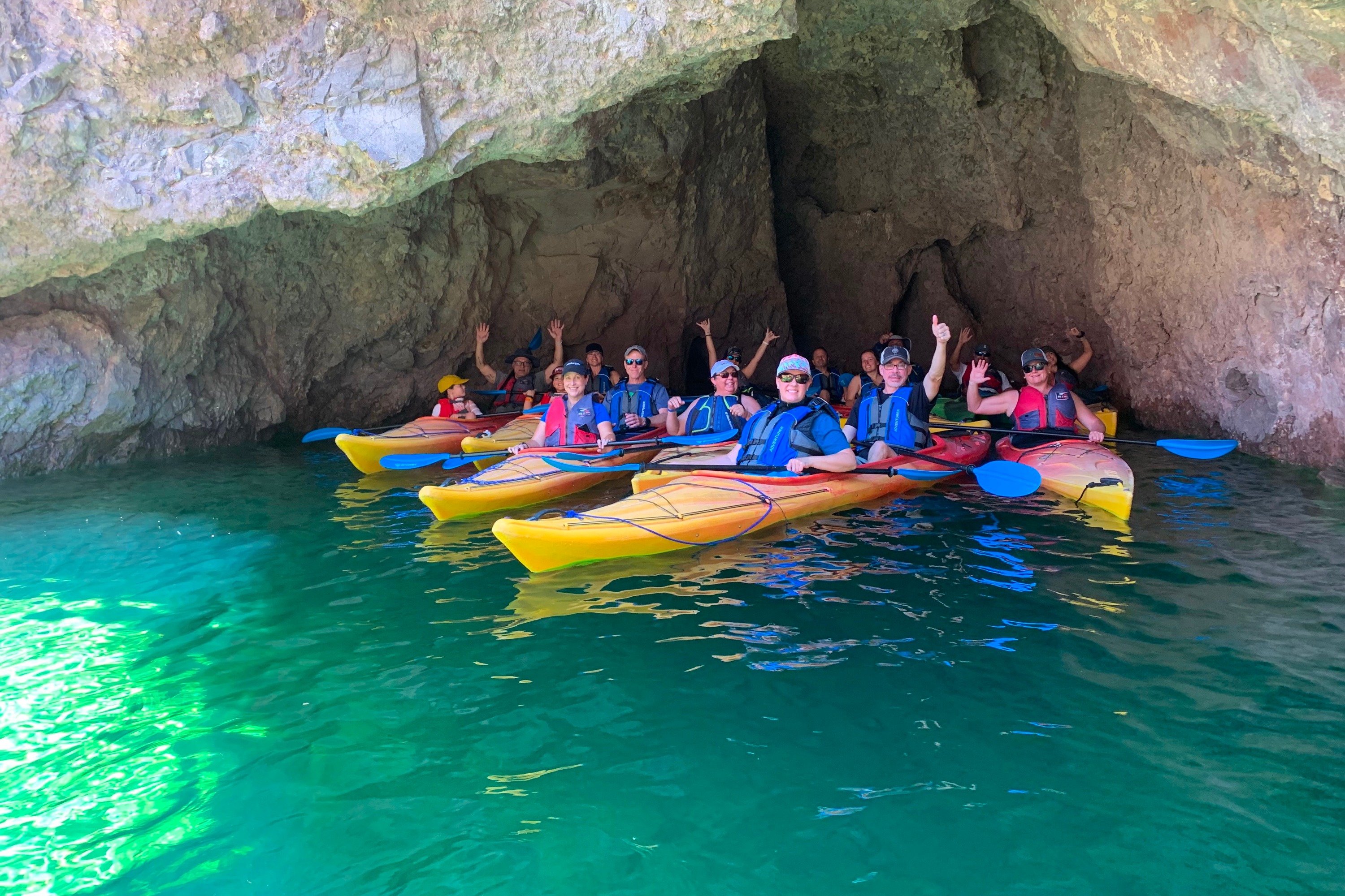 翡翠洞独木舟之旅（含接送）- 拉斯维加斯出发