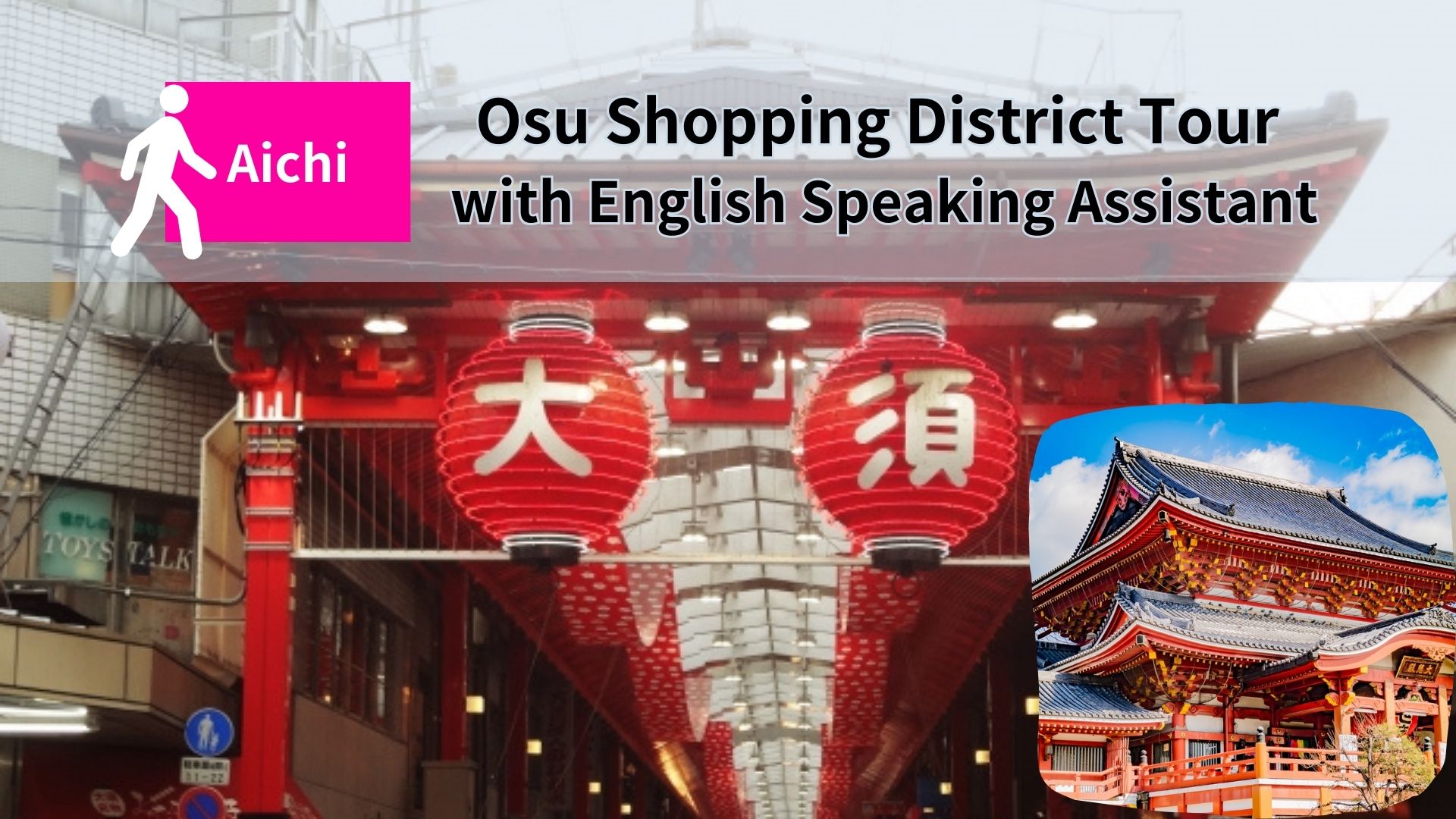 大须商店街之旅（含随行英语翻译）