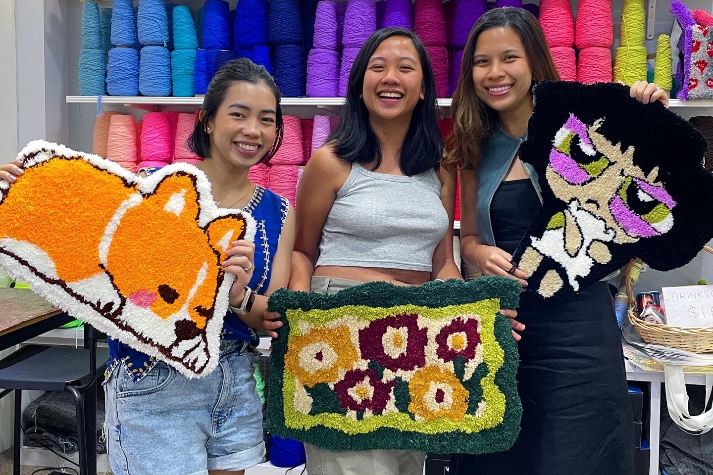 新加坡地毯簇绒工作室体验（About You Studio提供）