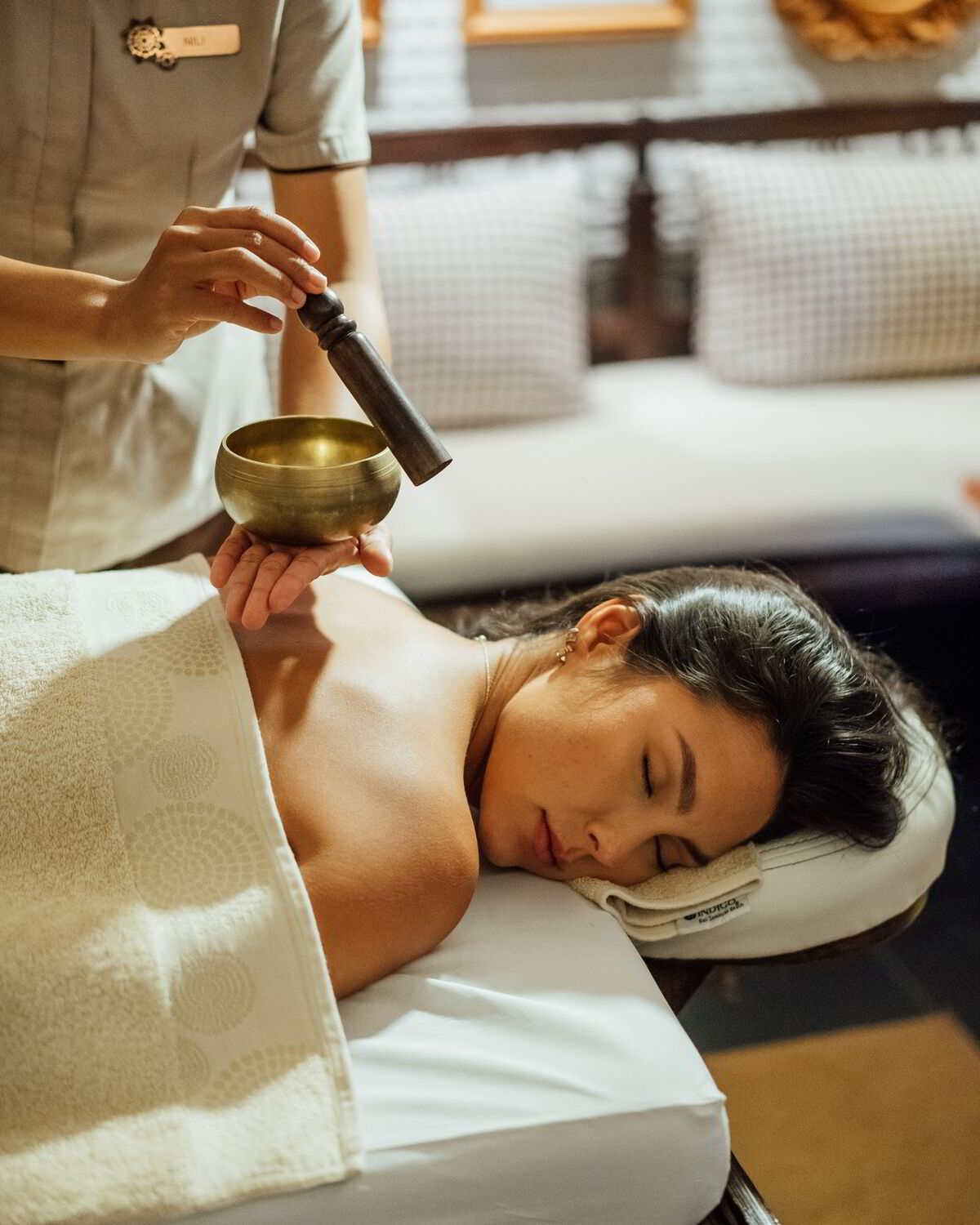 峇里岛水明漾海滩英迪格饭店 Sava Spa 按摩体验