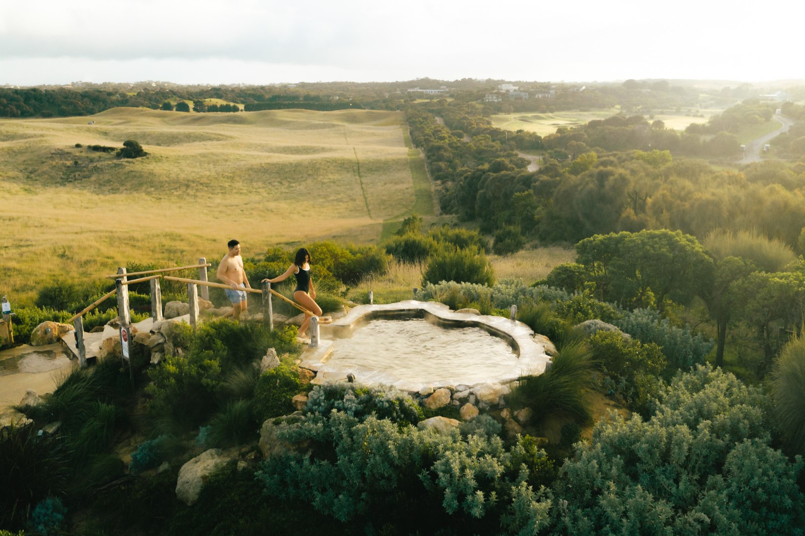 半岛温泉浴场体验