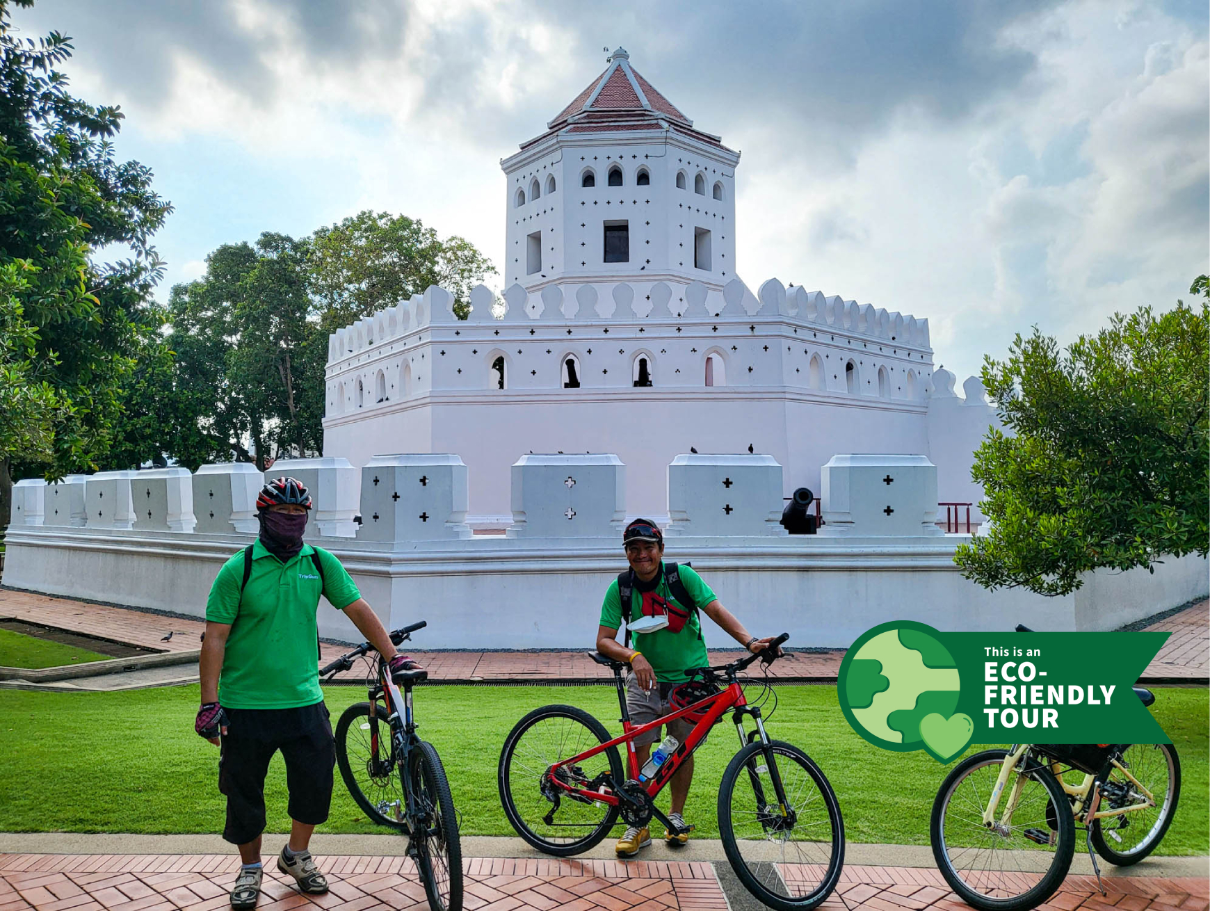 曼谷自行车骑行 & 美食半日游
