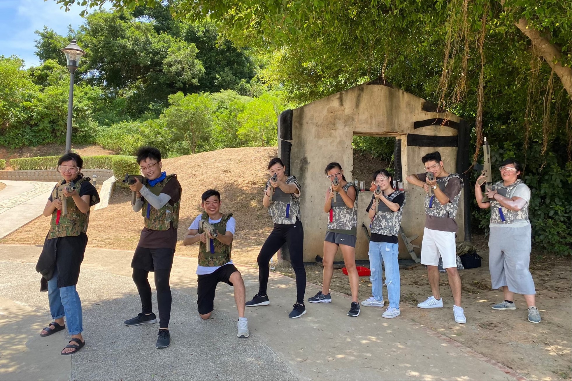 金门｜烈屿营区水弹枪射击体验