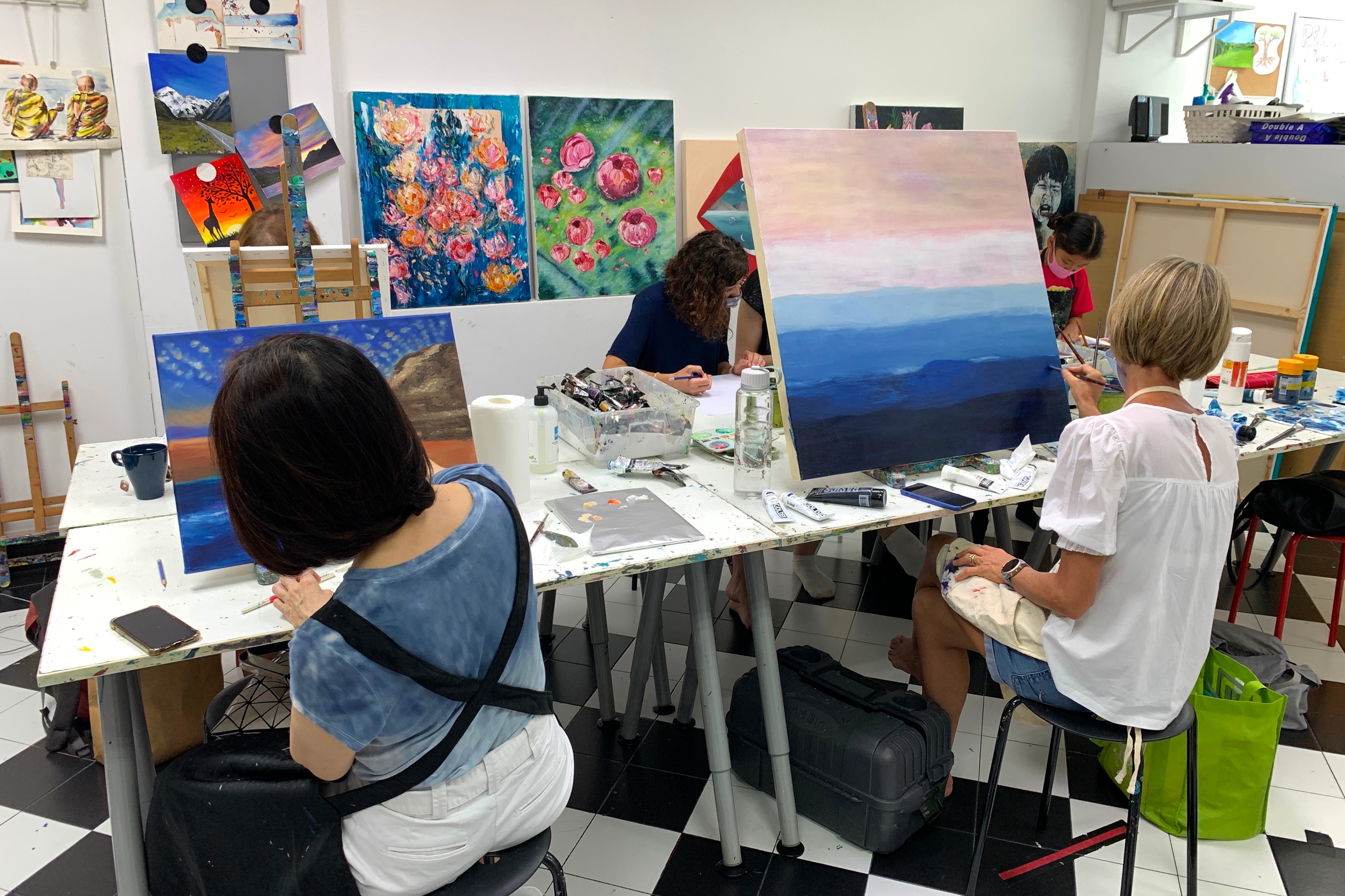 新加坡Art Jam绘画课程 - Arthaus