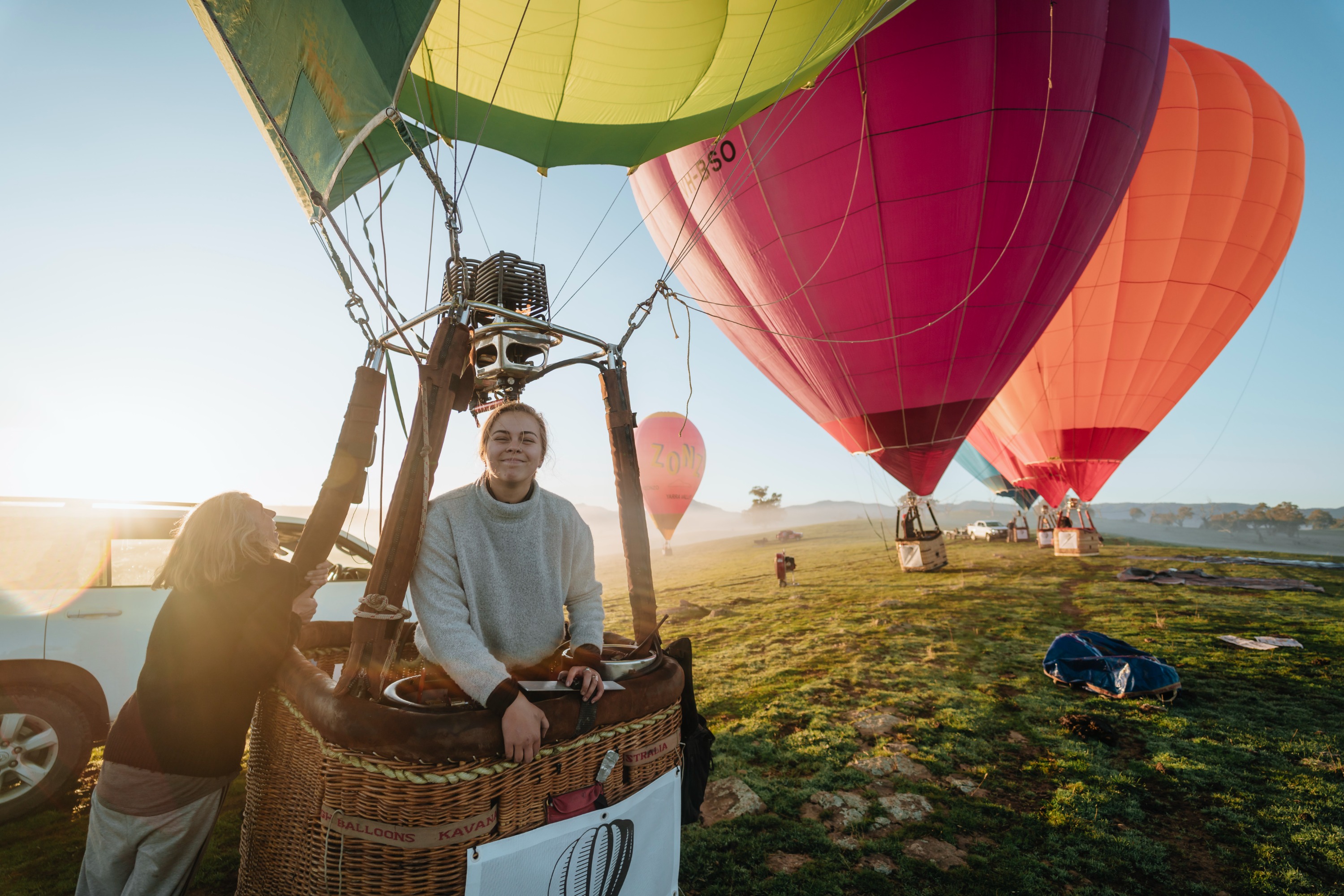 曼斯菲尔德热气球体验（含摄影）