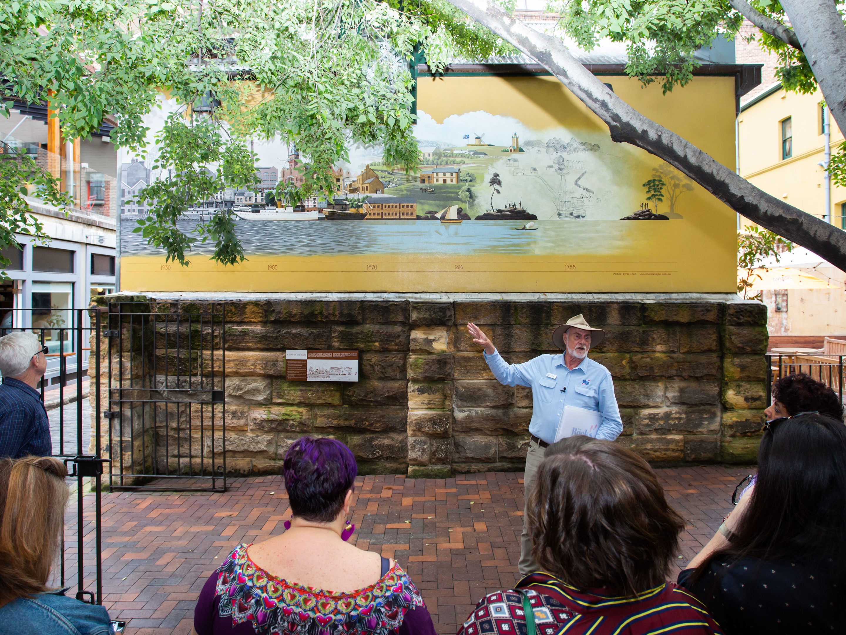 雪梨岩石区1.5小时徒步导览