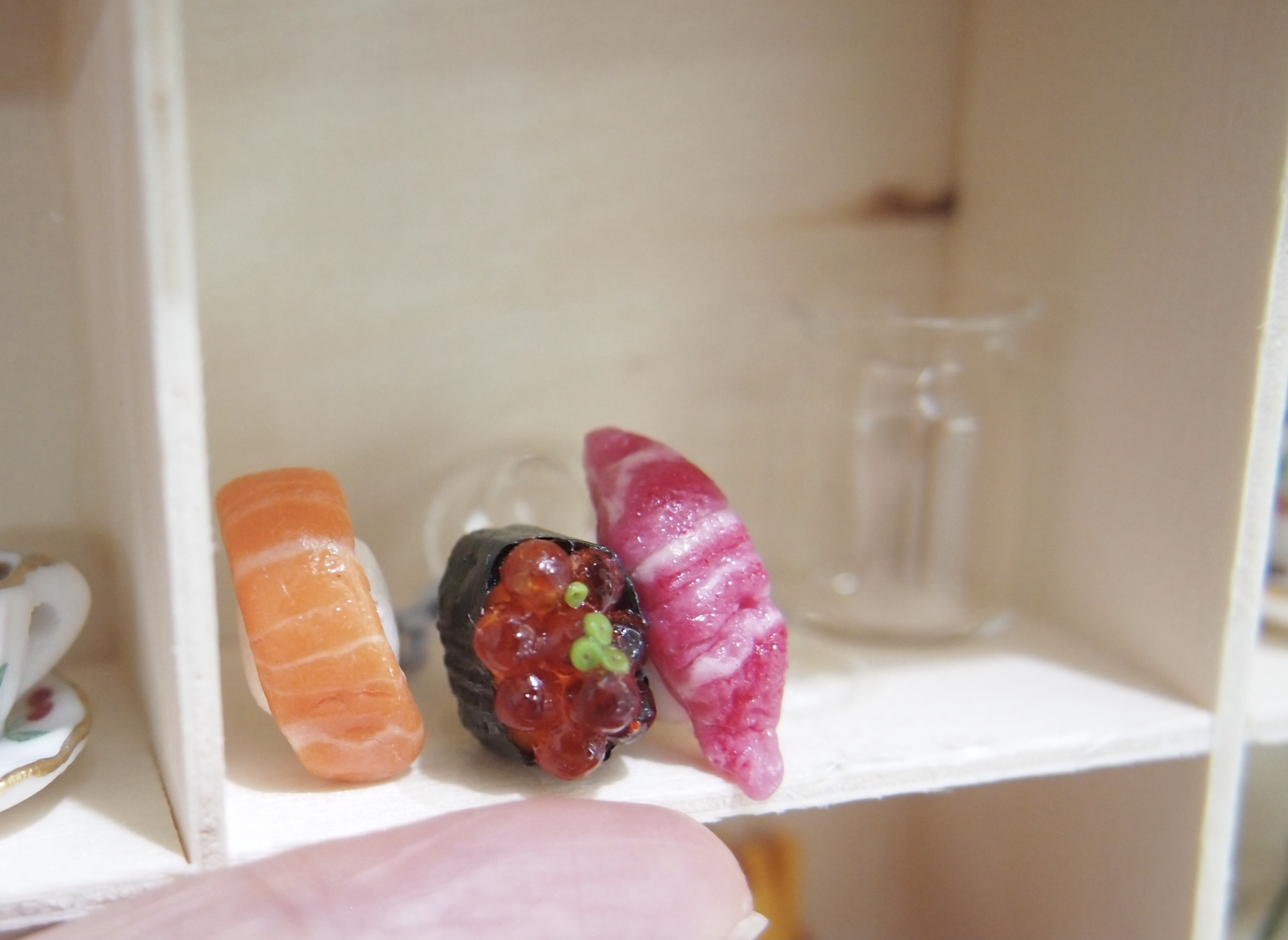 寿司造型手作黏土耳环体验