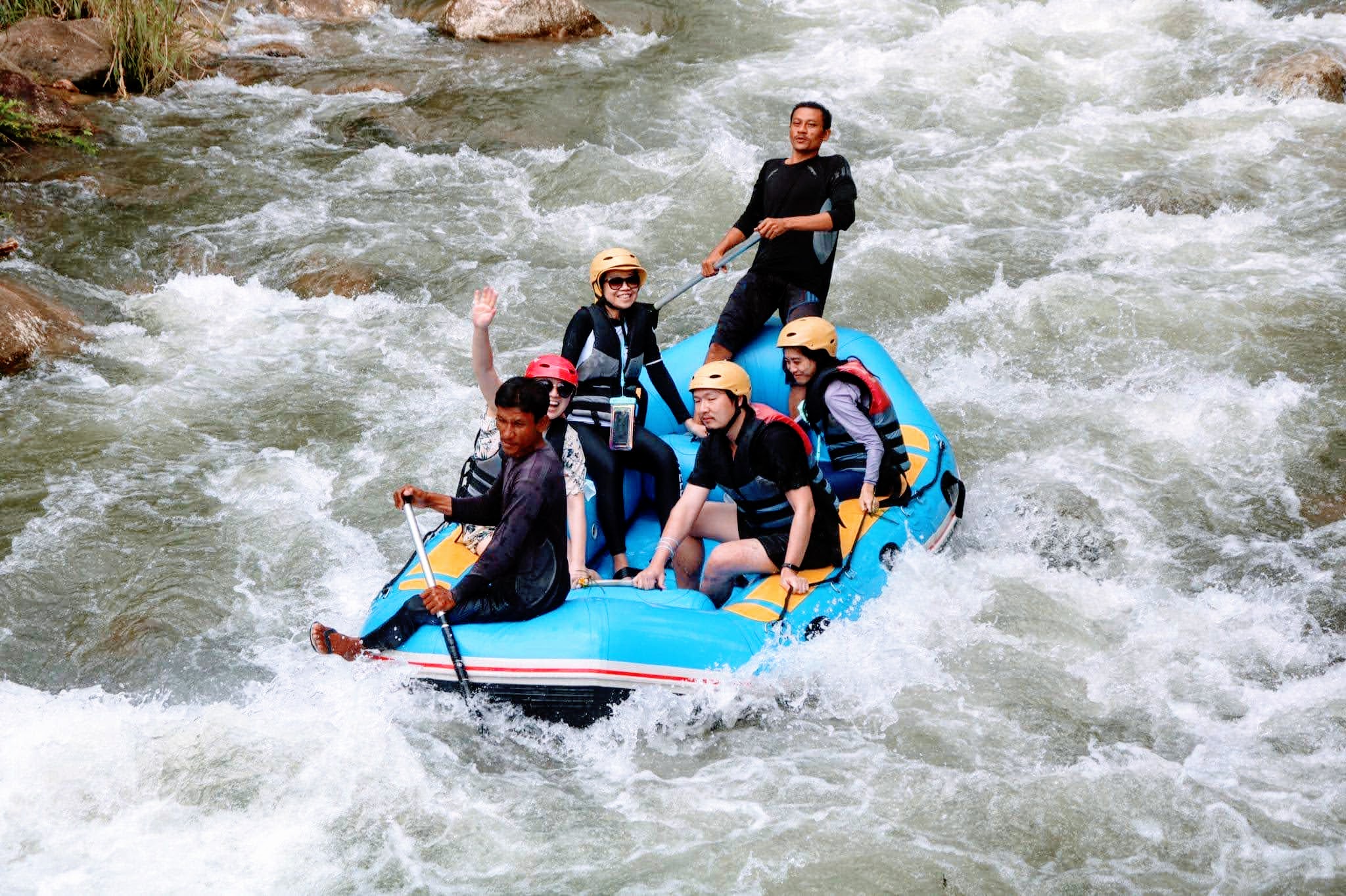 攀牙漂流 & 滑索 & 瀑布 & ATV摩托车 & 大象徒步一日游