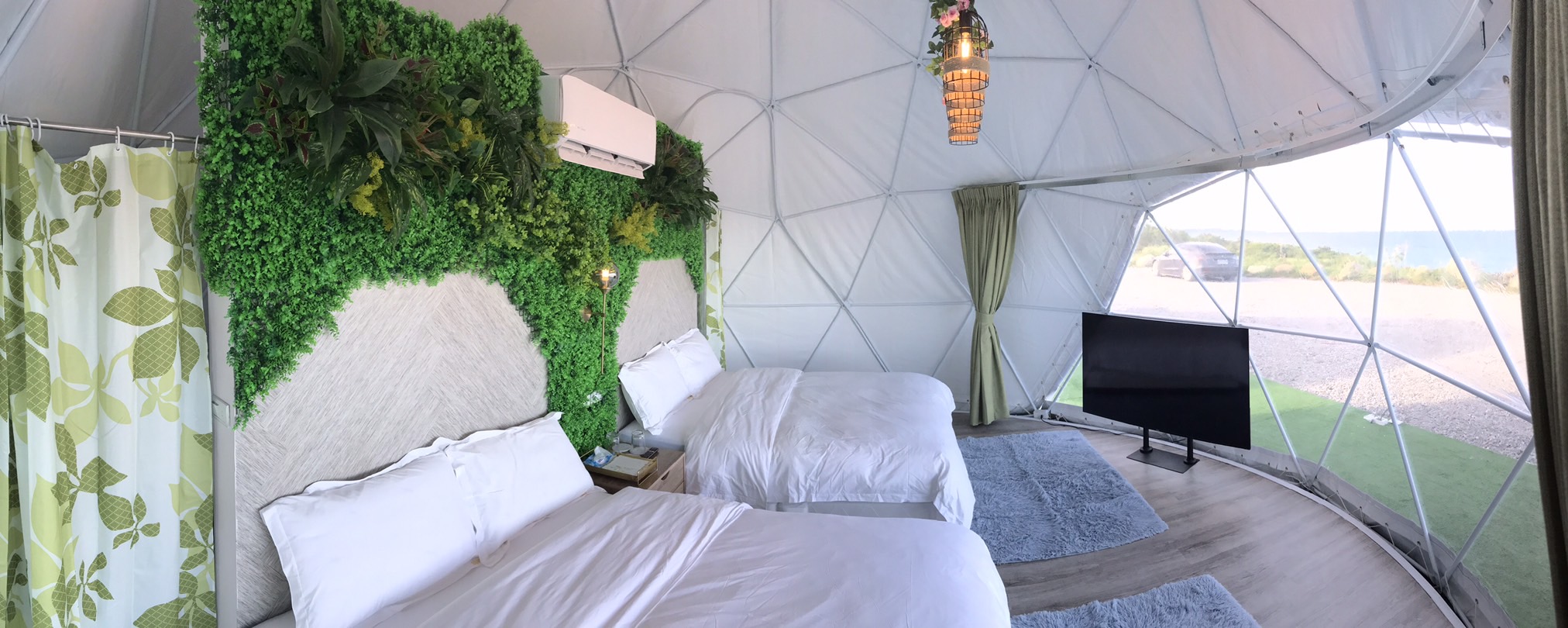 台东露营｜海边舟舟｜晓晴星空二营｜海岸星空帐免搭帐露营