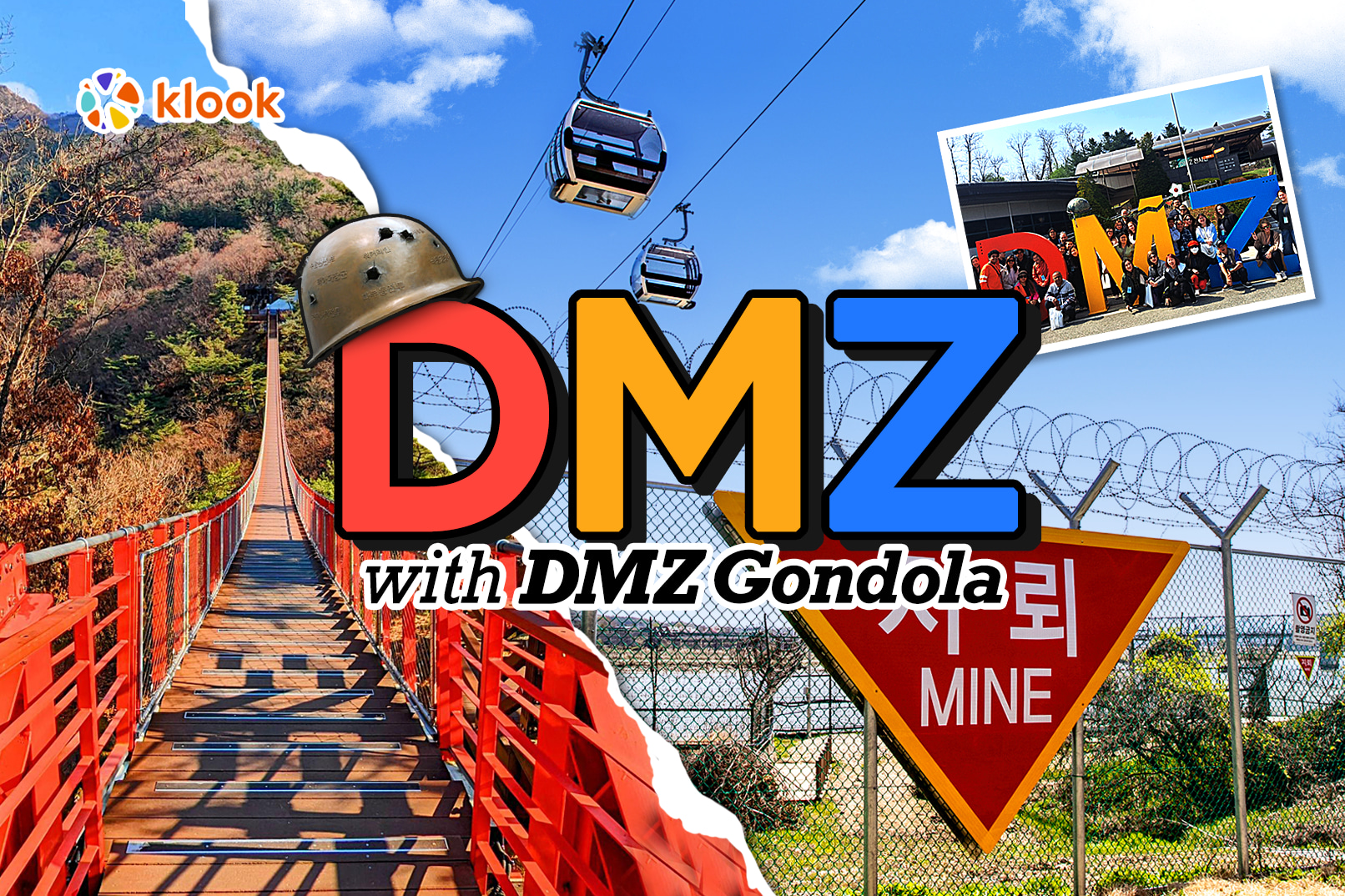 DMZ 非军事区＆缆车／吊桥之旅（首尔出发）