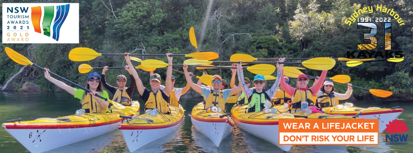悉尼中港皮划艇生态之旅（Sydney Harbour Kayaks提供）