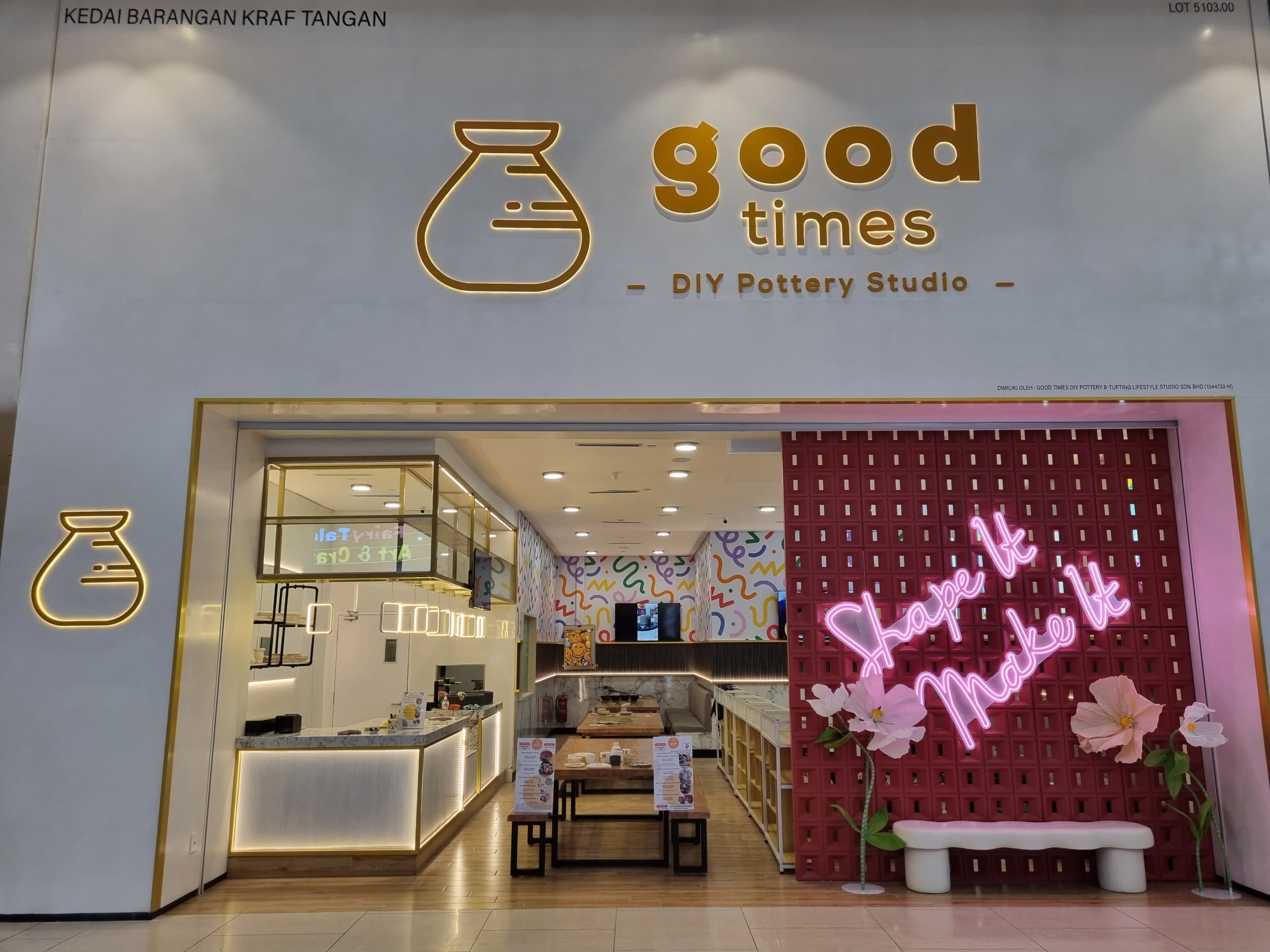 吉隆坡陶器 DIY 工作坊（Good Times 提供）