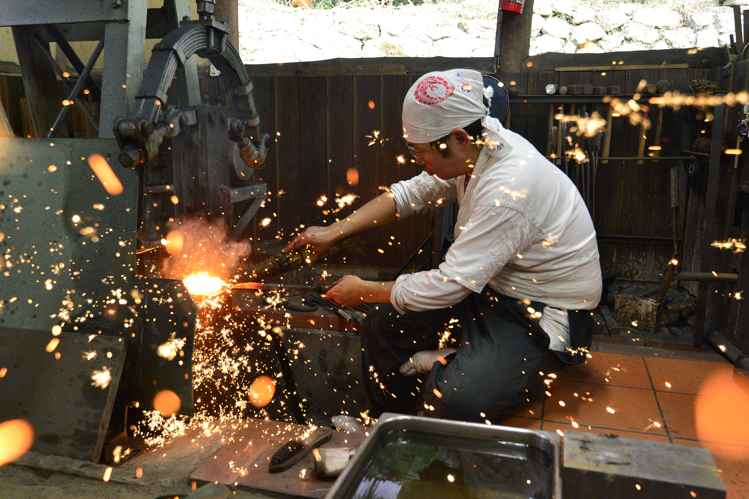 铸剑工艺观摩 & 自制武士刀体验