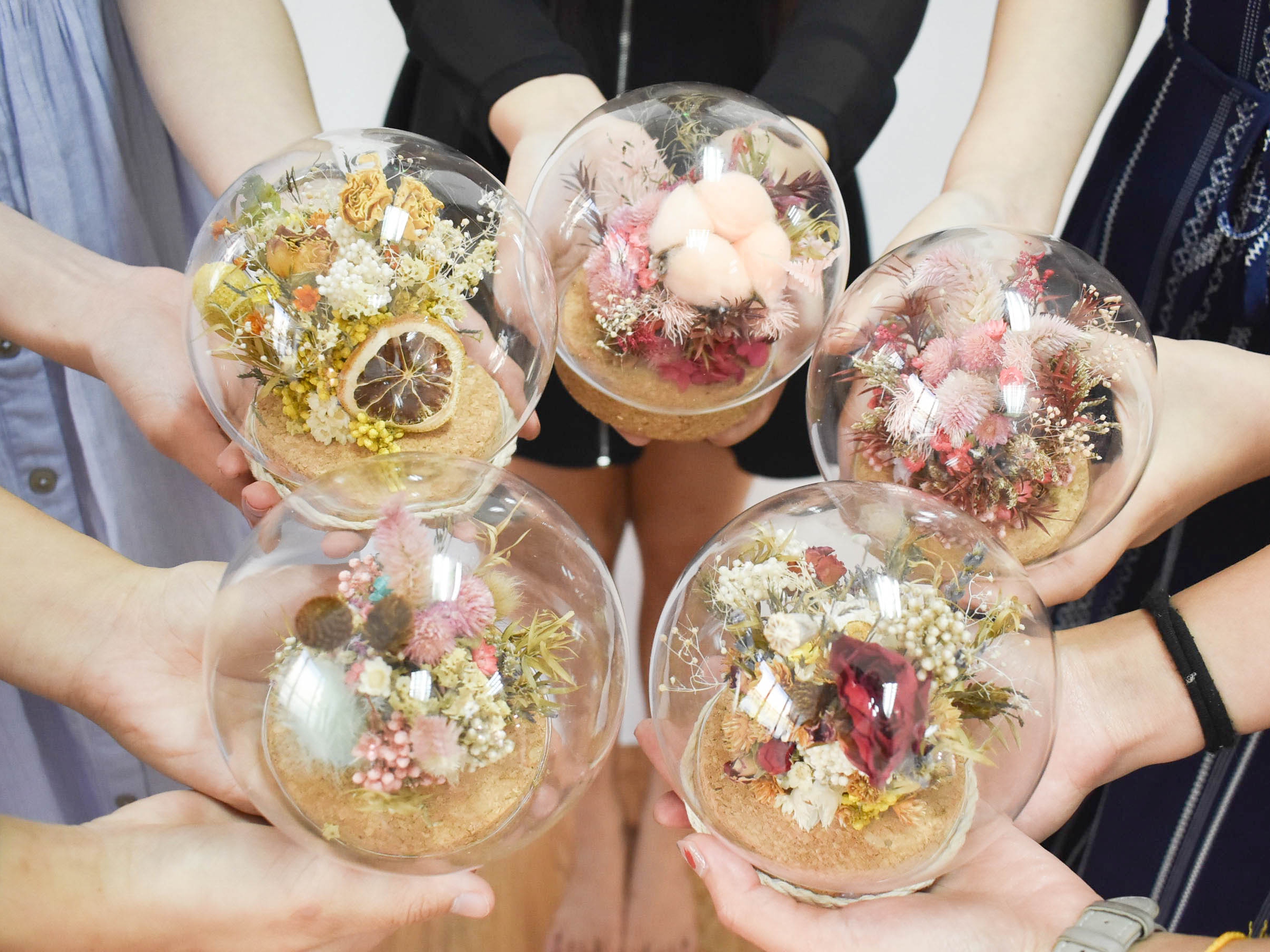 新加坡瓶中花工作坊