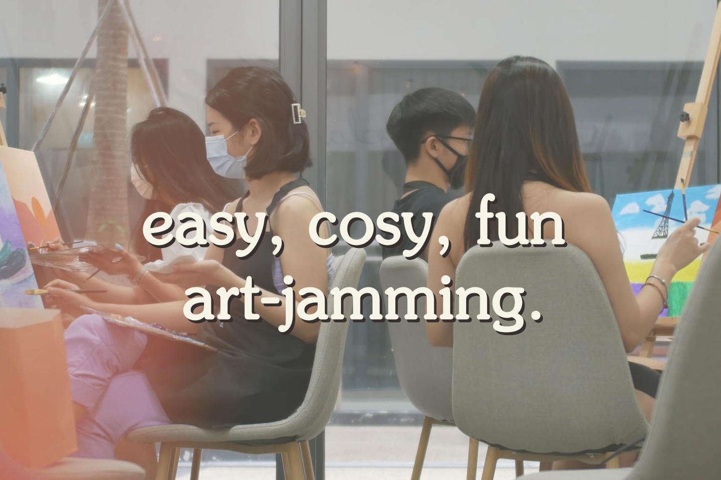 新加坡夜光 & 帆布 & 布袋绘画课程