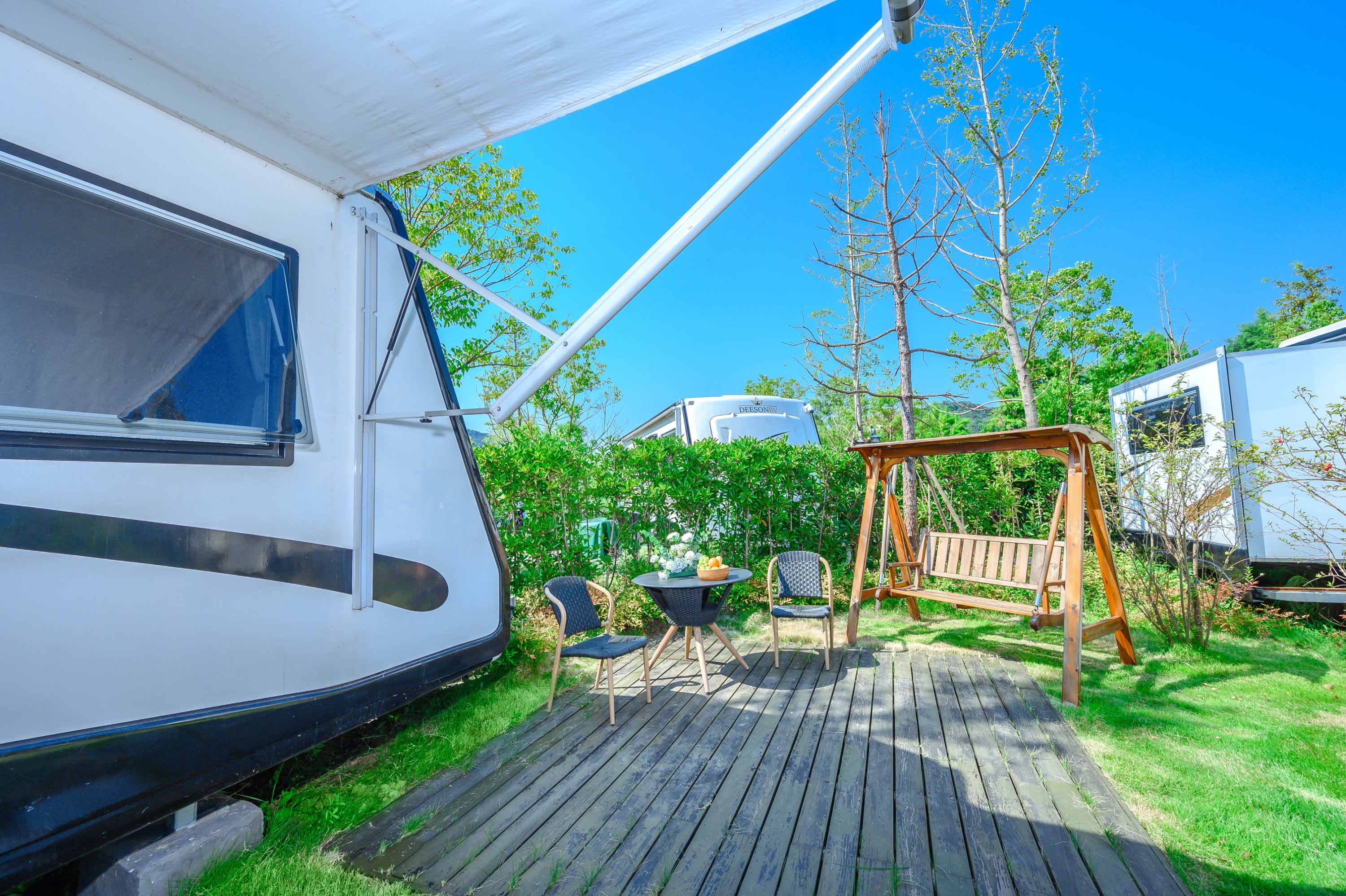 杭州沐心岛房车住宿体验