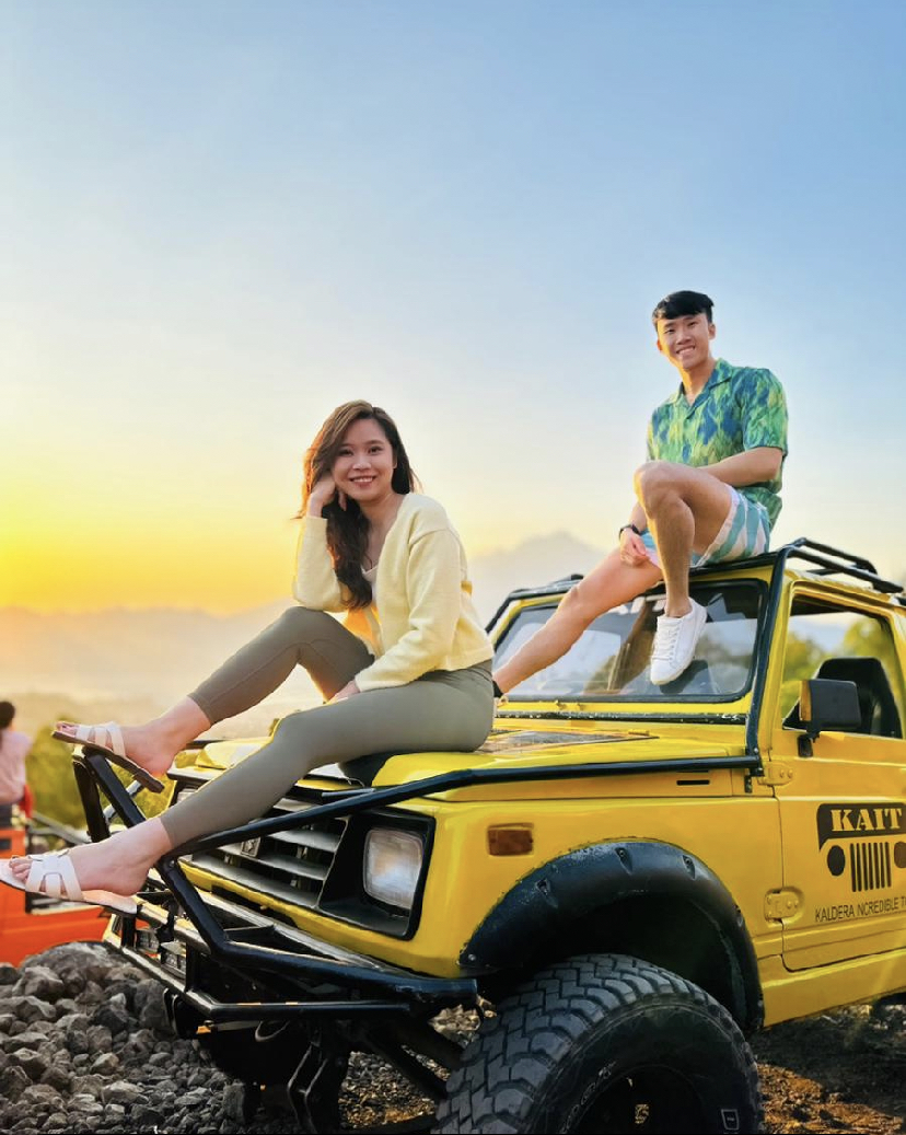 峇里岛巴杜尔火山日出吉普车＆金塔马尼网美咖啡厅之旅