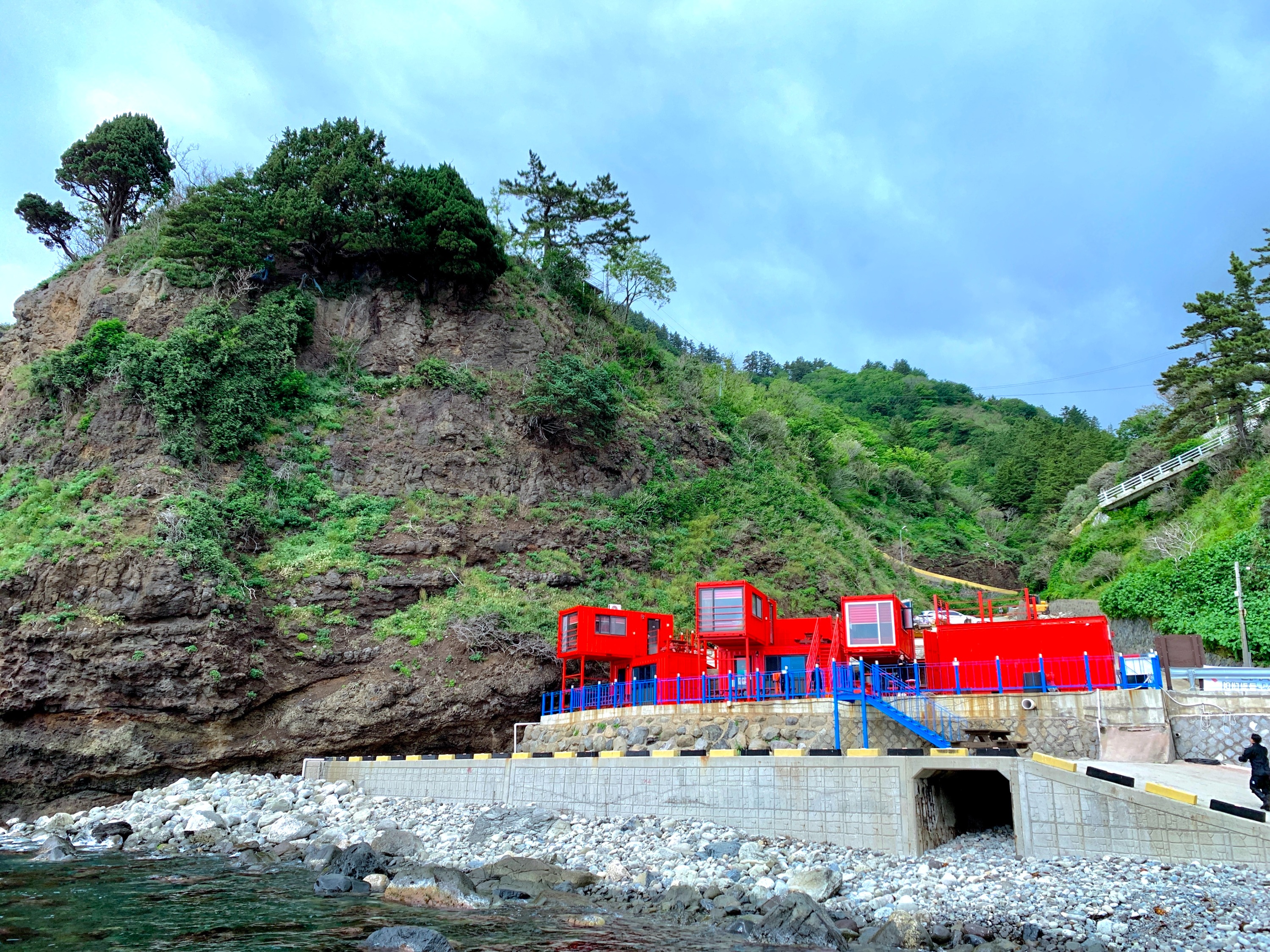 郁陵岛白浦海水浴场 Hakpo Dive Resort 浮潜租赁