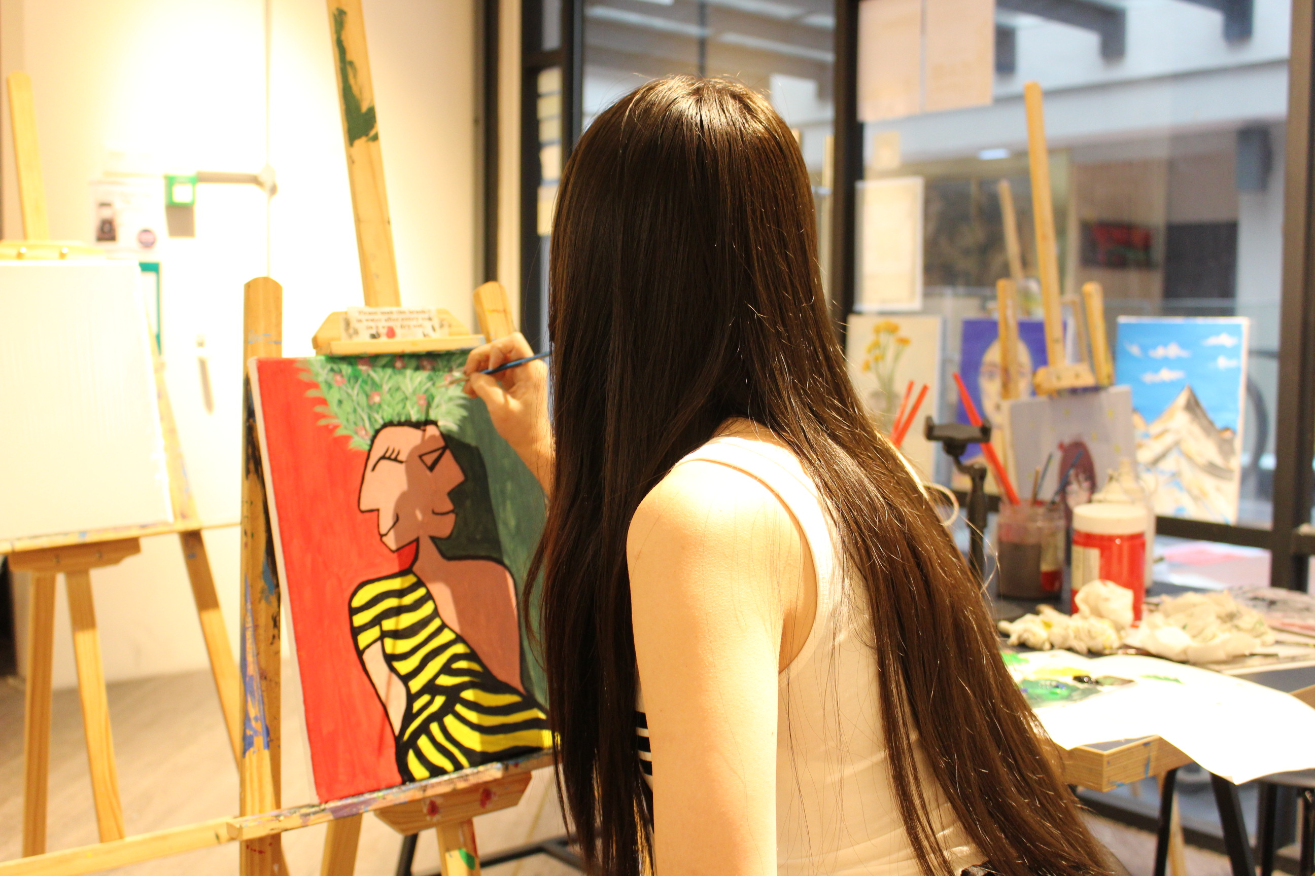 Plaza Arkadia 购物中心 Art Core 绘画工作坊