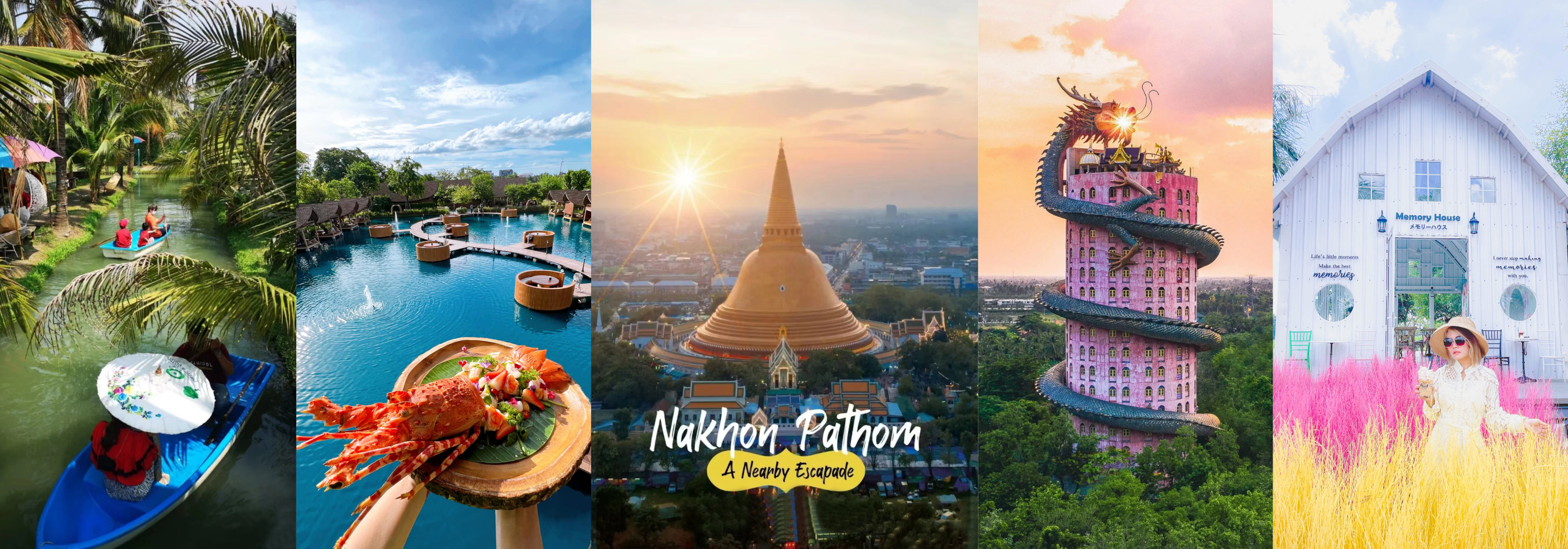 Nakhon Phanom & Wat Samphran 文化 & 小吃 一日游