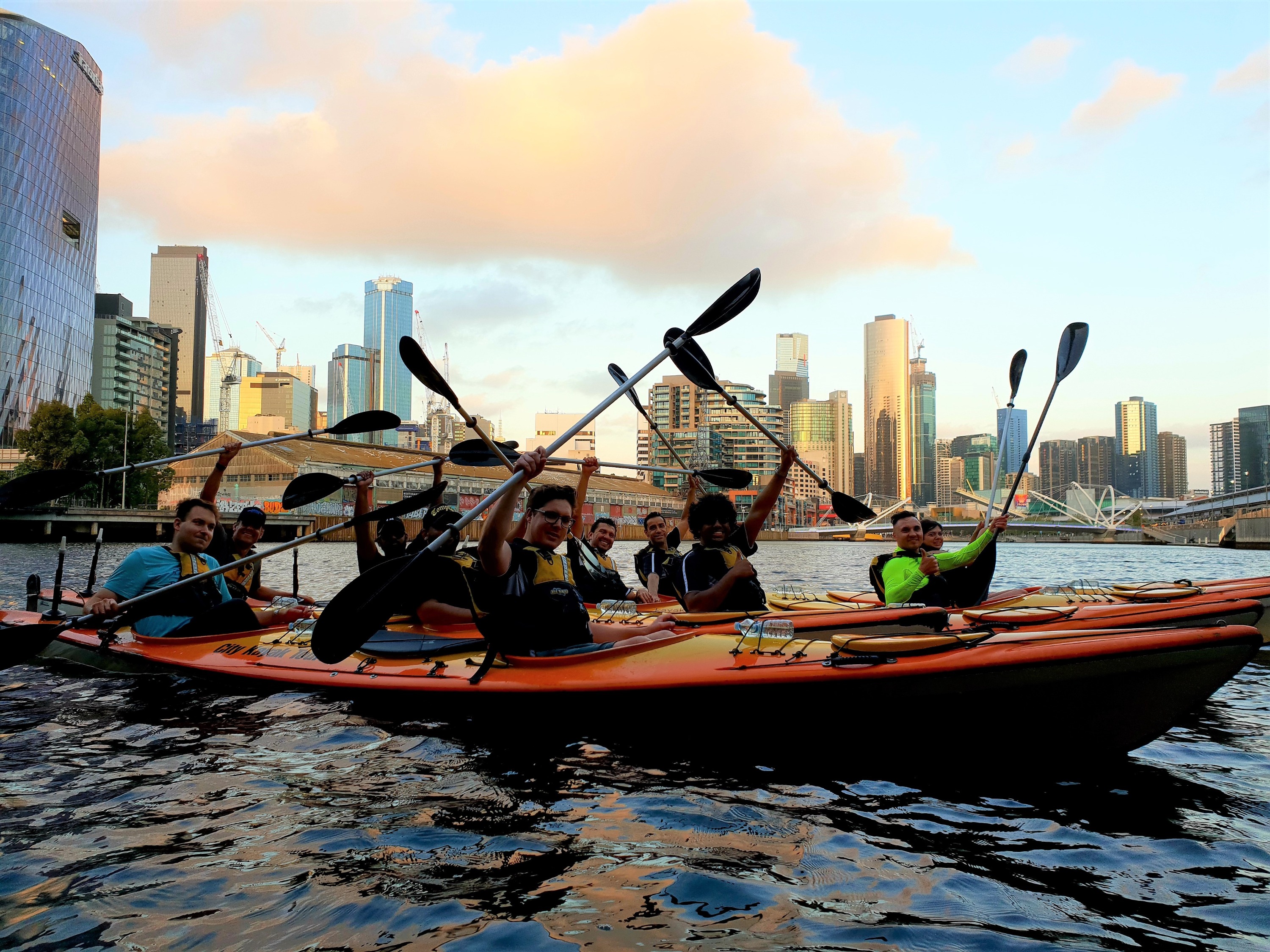 墨尔本亚拉河独木舟之旅（含尤里卡观景台门票）